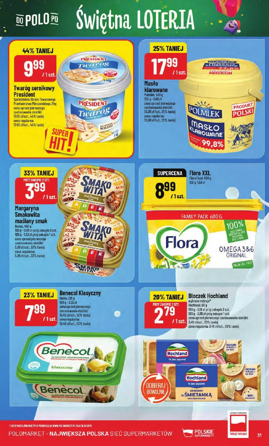 gazetka promocyjna POLOmarket Świętna loteria - Strona 31