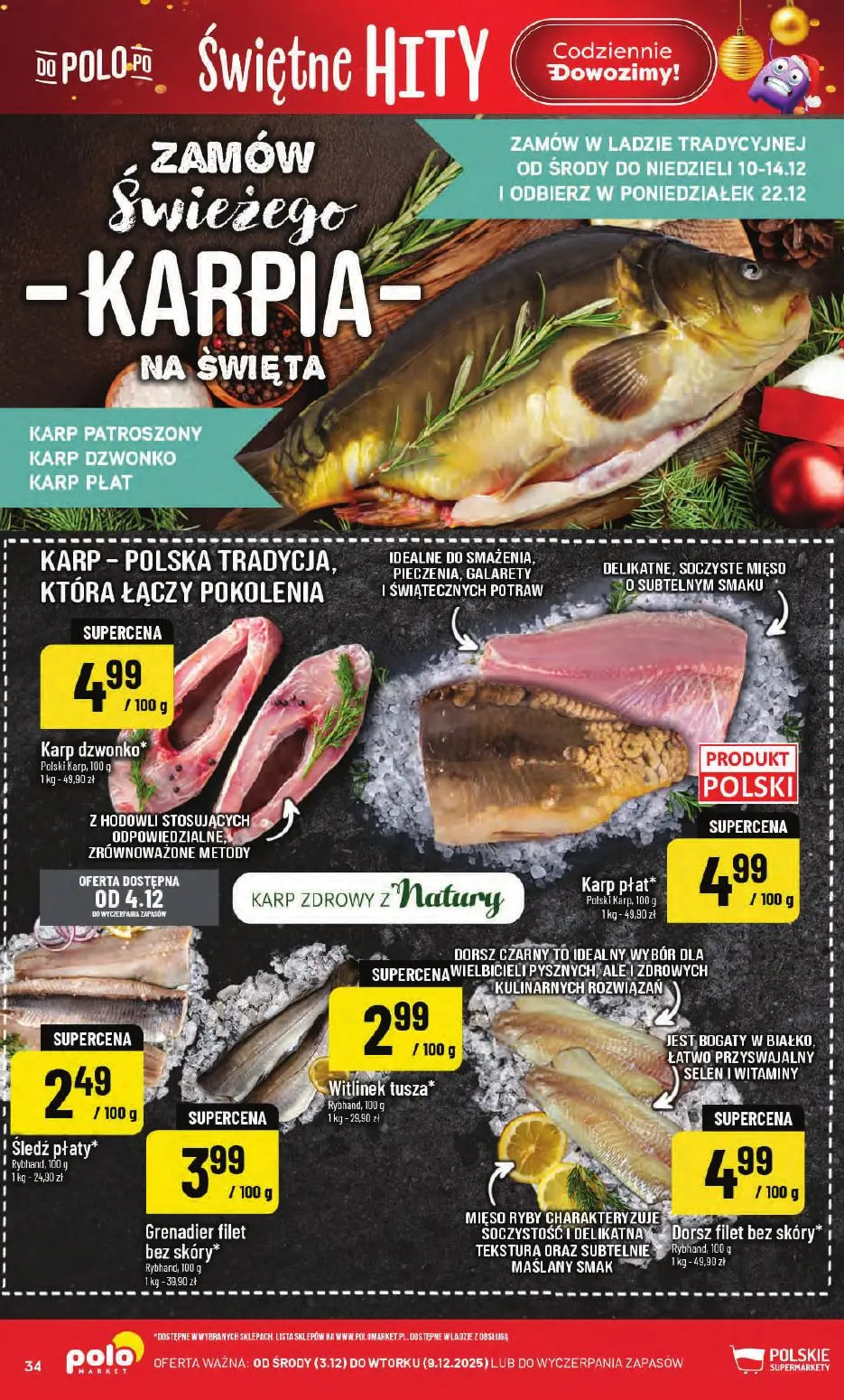 gazetka promocyjna POLOmarket Świętna loteria - Strona 34