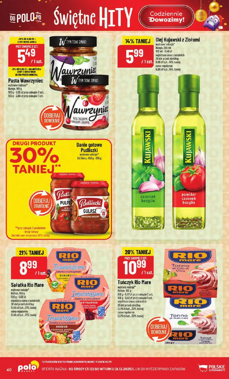 gazetka promocyjna POLOmarket Świętna loteria - Strona 40