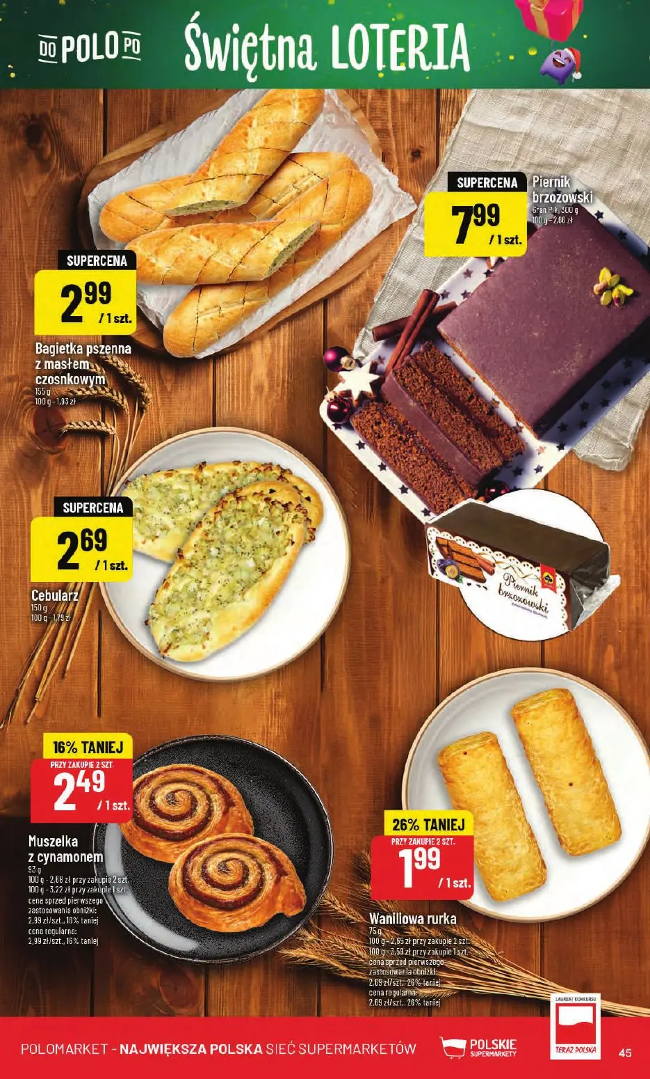 gazetka promocyjna POLOmarket Świętna loteria - Strona 45
