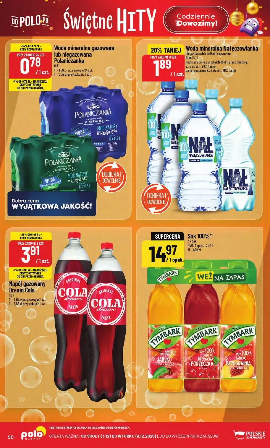 gazetka promocyjna POLOmarket Świętna loteria - Strona 50