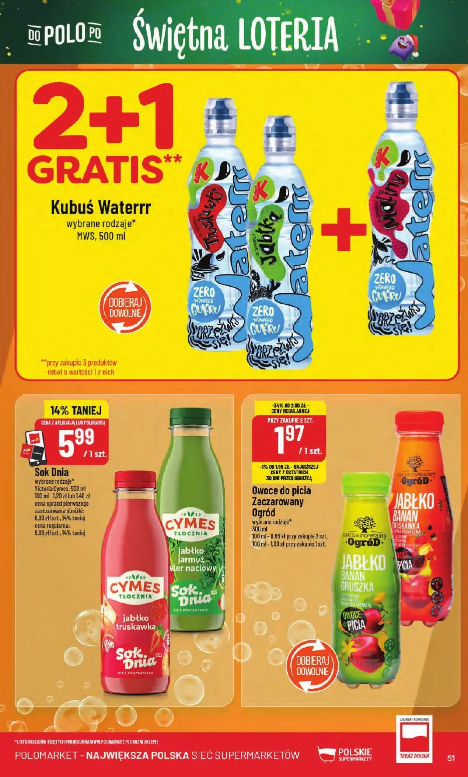 gazetka promocyjna POLOmarket Świętna loteria - Strona 51