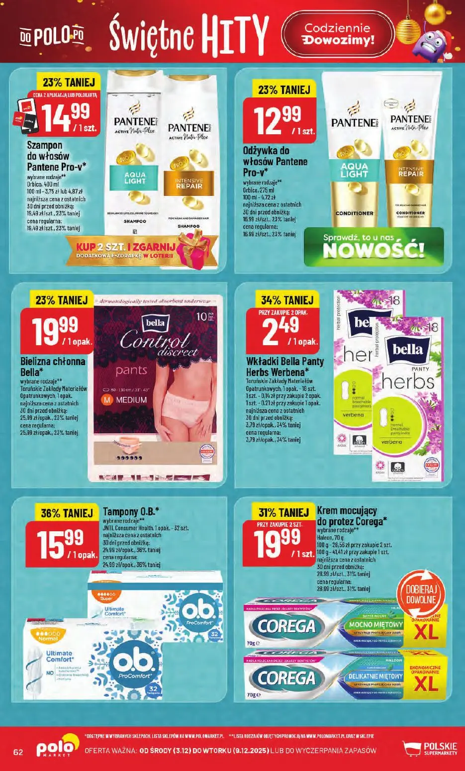 gazetka promocyjna POLOmarket Świętna loteria - Strona 62
