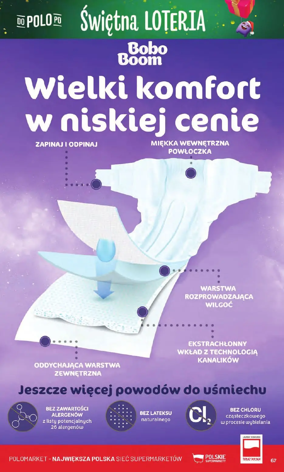 gazetka promocyjna POLOmarket Świętna loteria - Strona 67