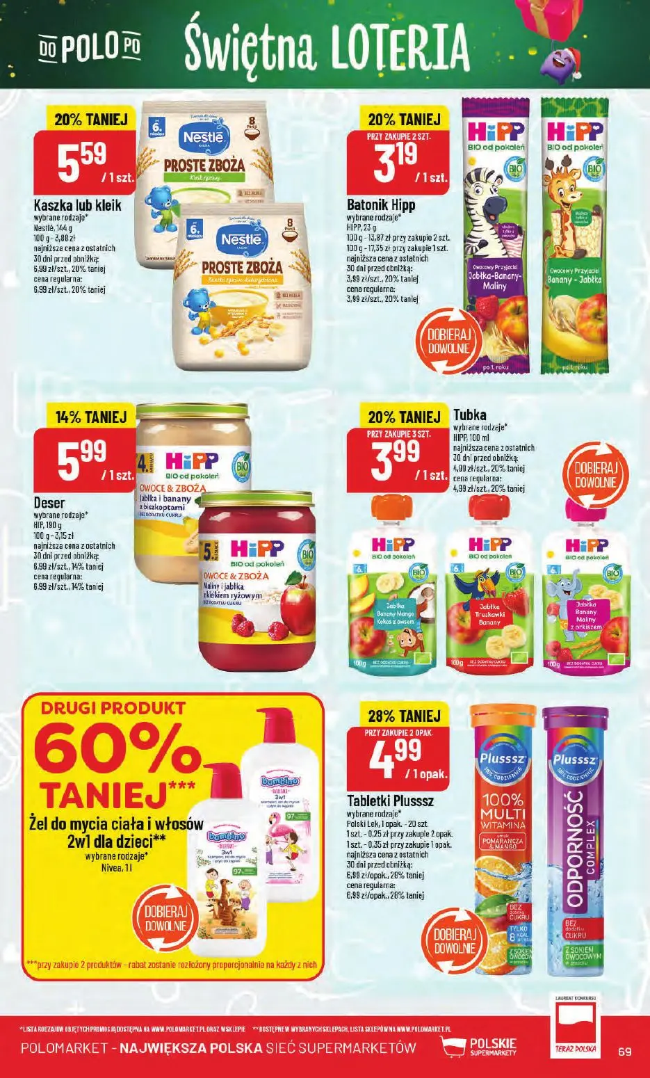 gazetka promocyjna POLOmarket Świętna loteria - Strona 69