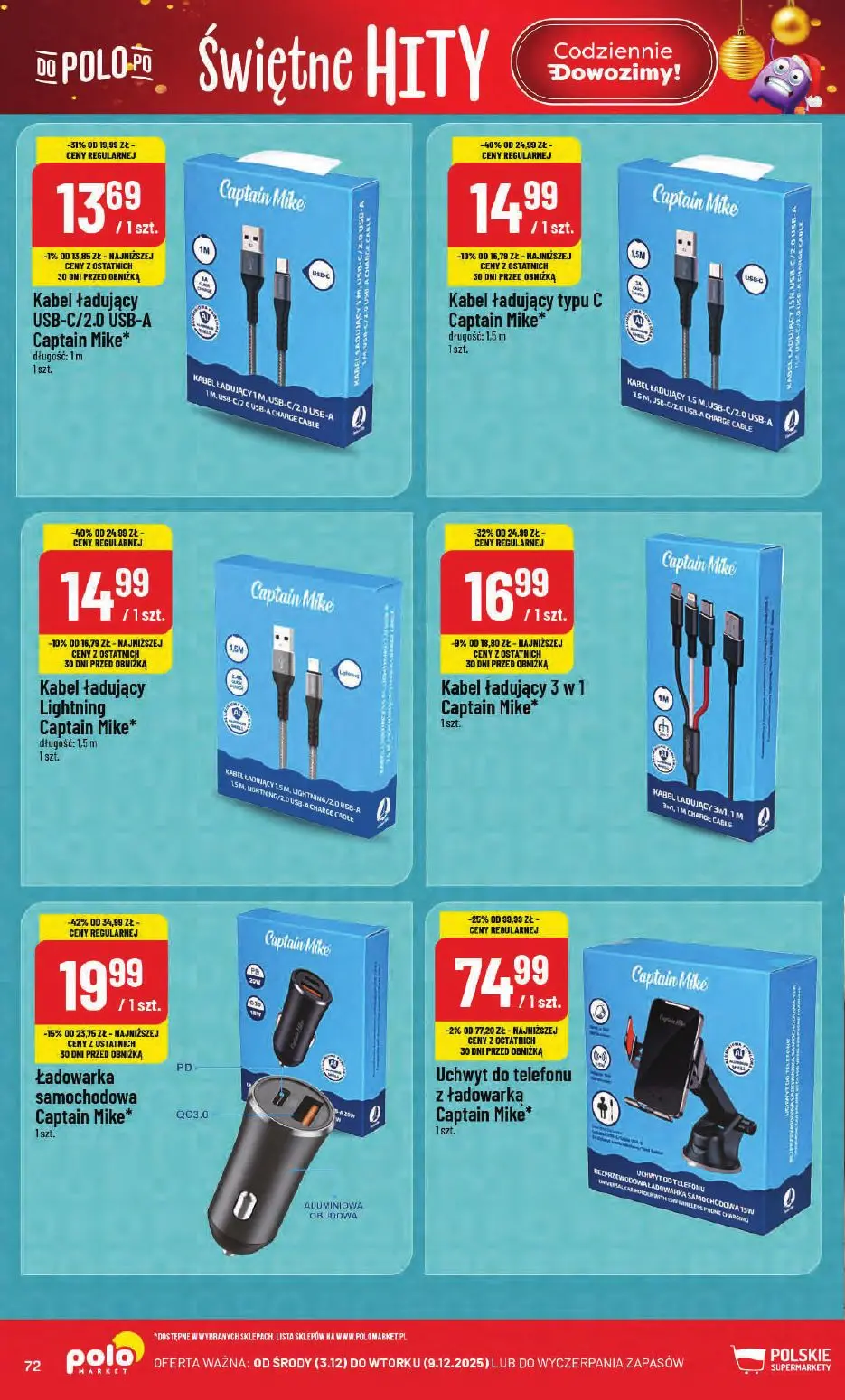 gazetka promocyjna POLOmarket Świętna loteria - Strona 72