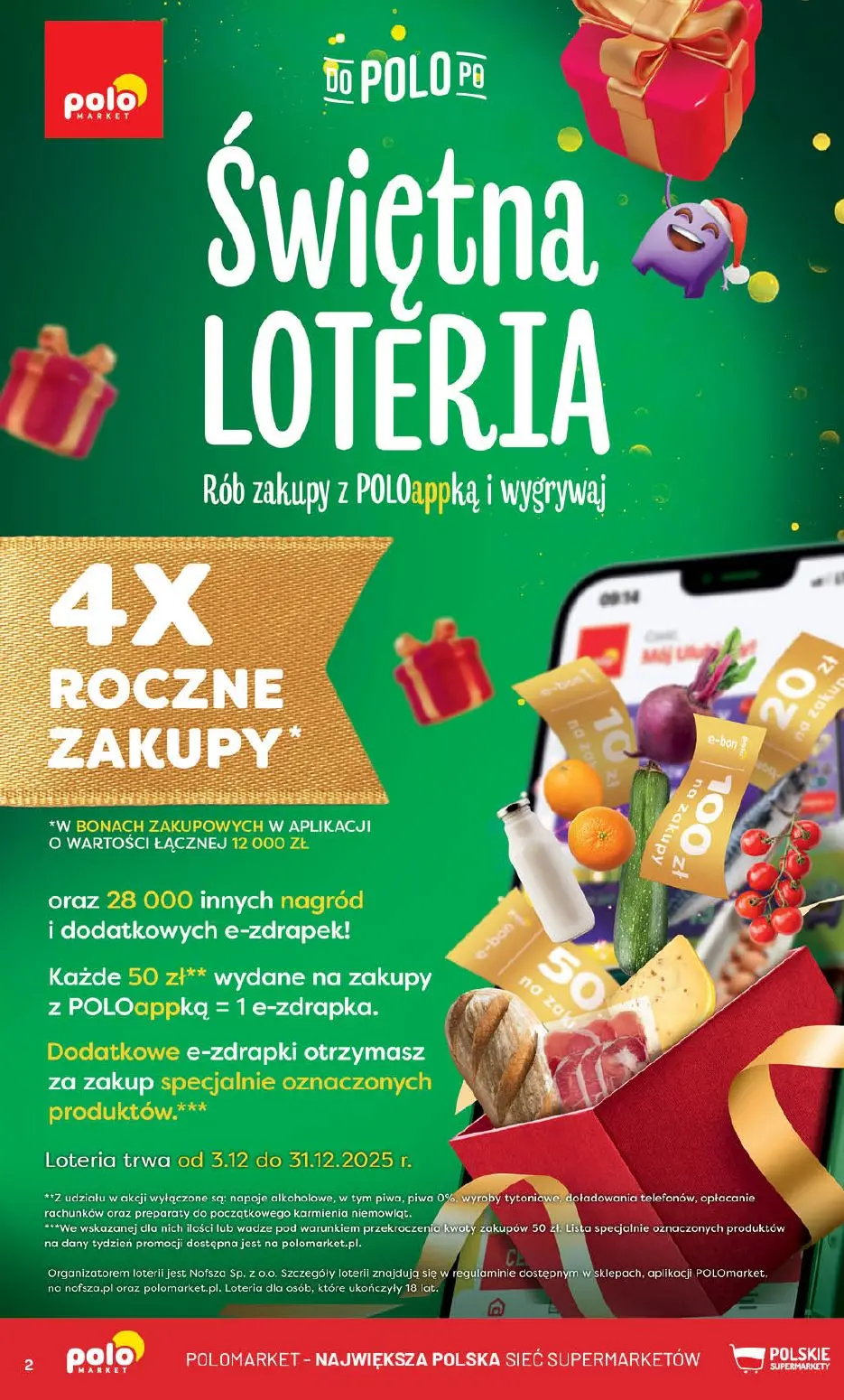 gazetka promocyjna POLOmarket Do Polo po Świętna loteria - Strona 2