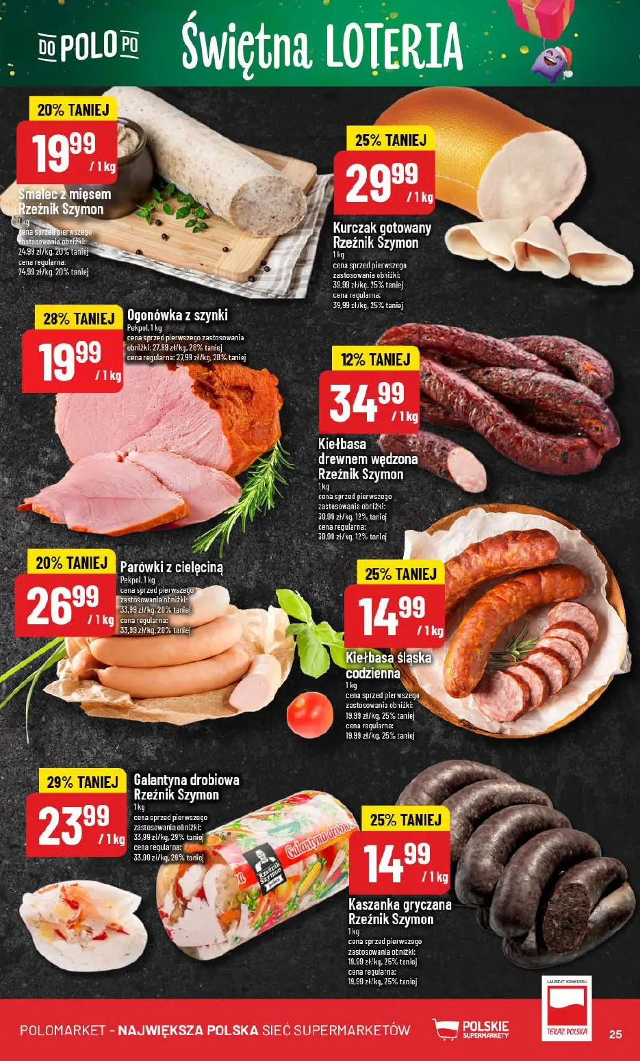 gazetka promocyjna POLOmarket Do Polo po Świętna loteria - Strona 25