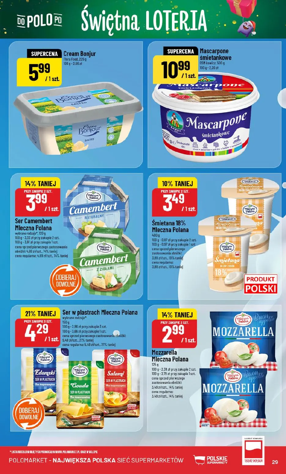 gazetka promocyjna POLOmarket Do Polo po Świętna loteria - Strona 29
