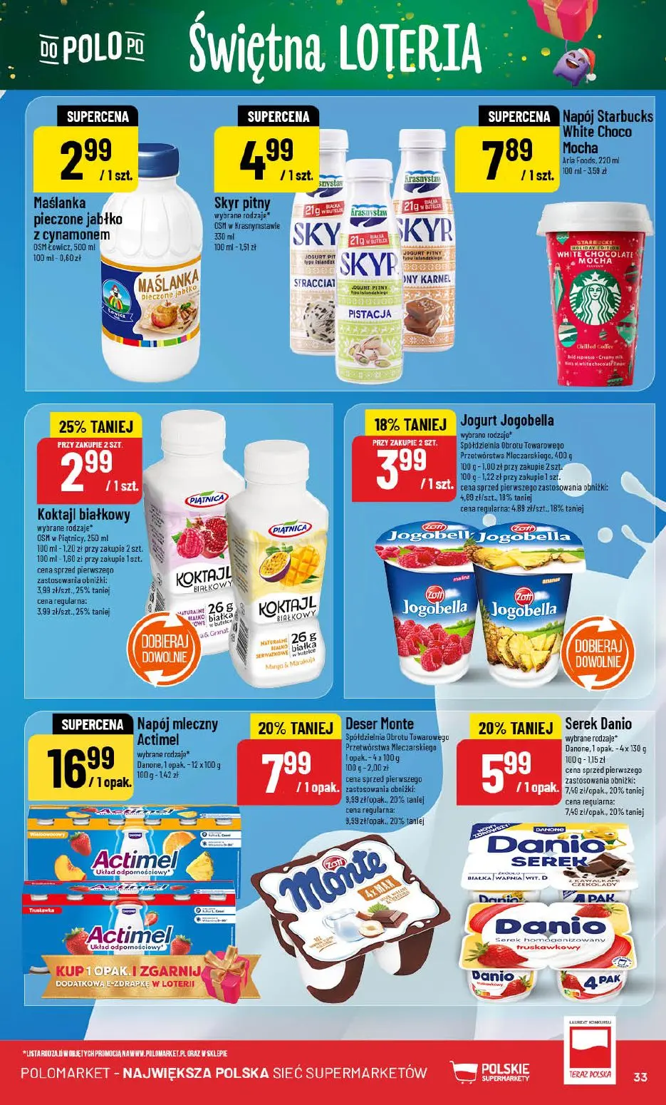 gazetka promocyjna POLOmarket Do Polo po Świętna loteria - Strona 33