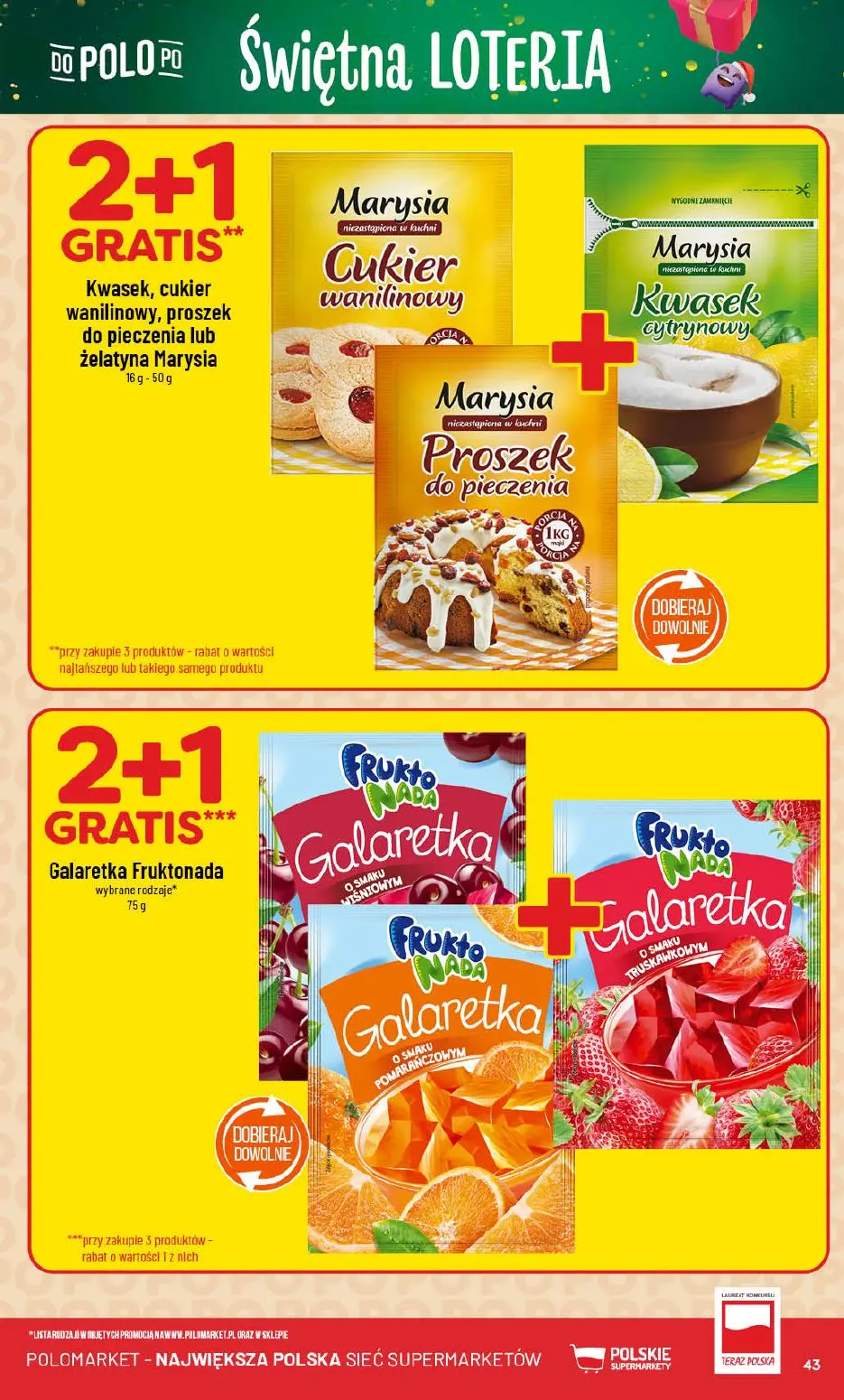 gazetka promocyjna POLOmarket Do Polo po Świętna loteria - Strona 43