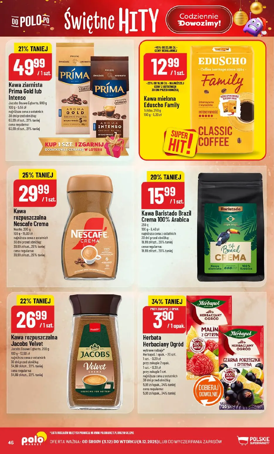 gazetka promocyjna POLOmarket Do Polo po Świętna loteria - Strona 46