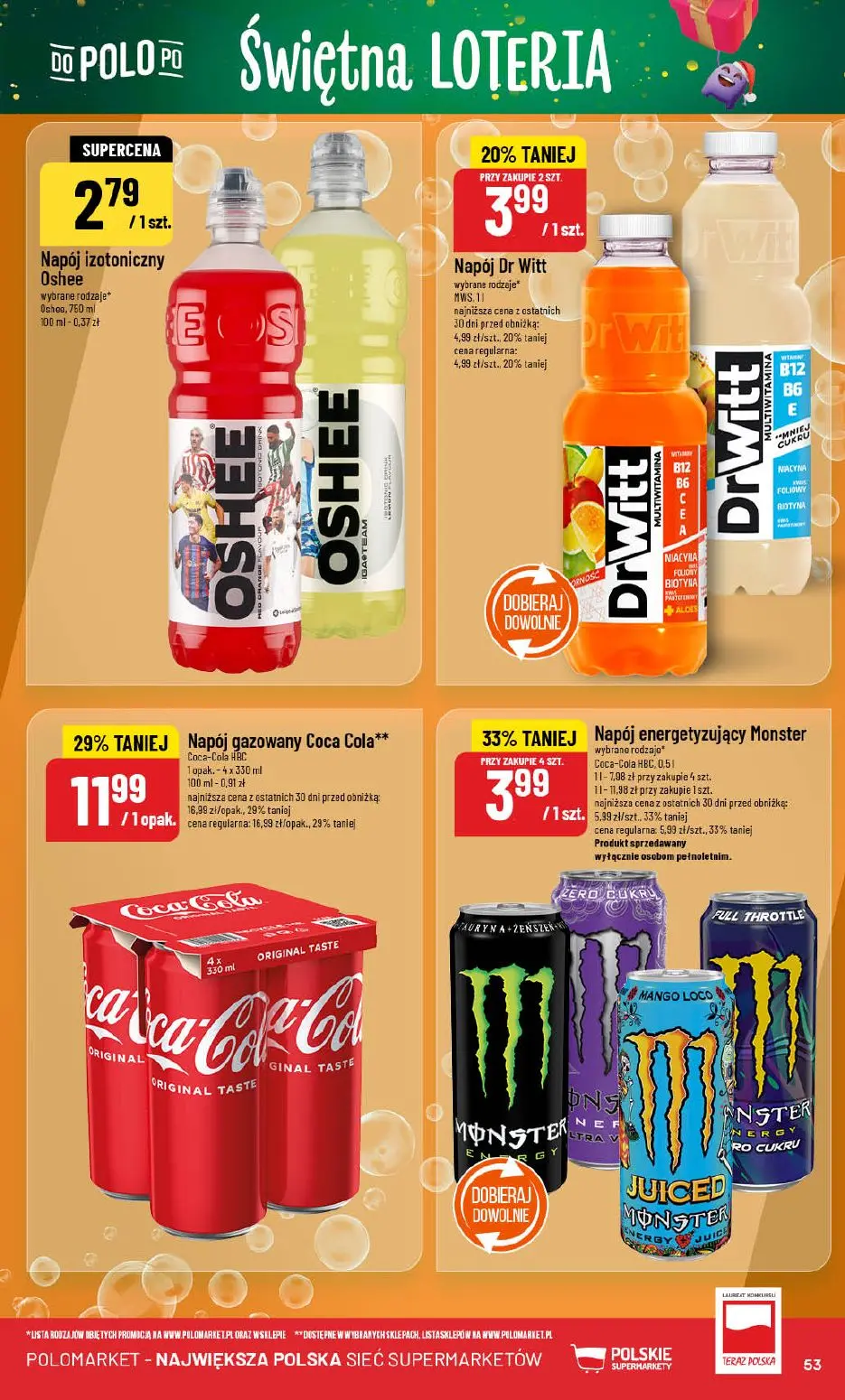 gazetka promocyjna POLOmarket Do Polo po Świętna loteria - Strona 53
