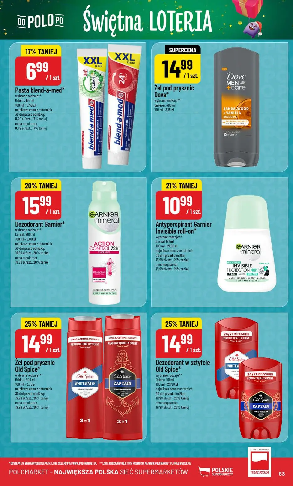 gazetka promocyjna POLOmarket Do Polo po Świętna loteria - Strona 63