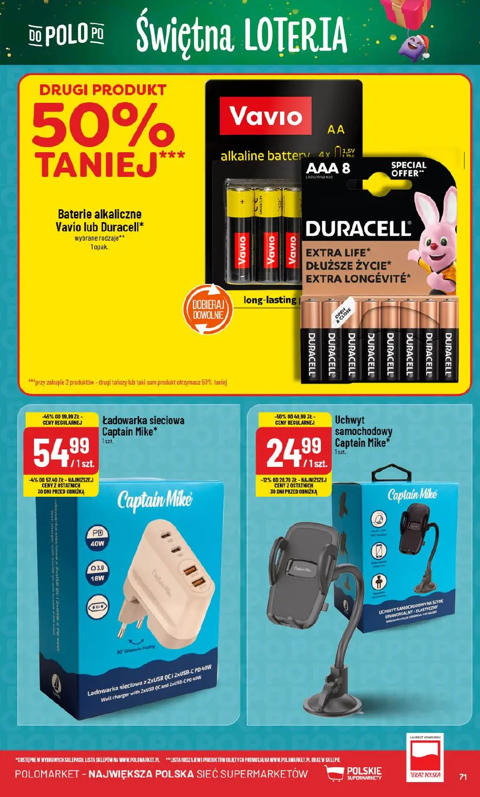 gazetka promocyjna POLOmarket Do Polo po Świętna loteria - Strona 71