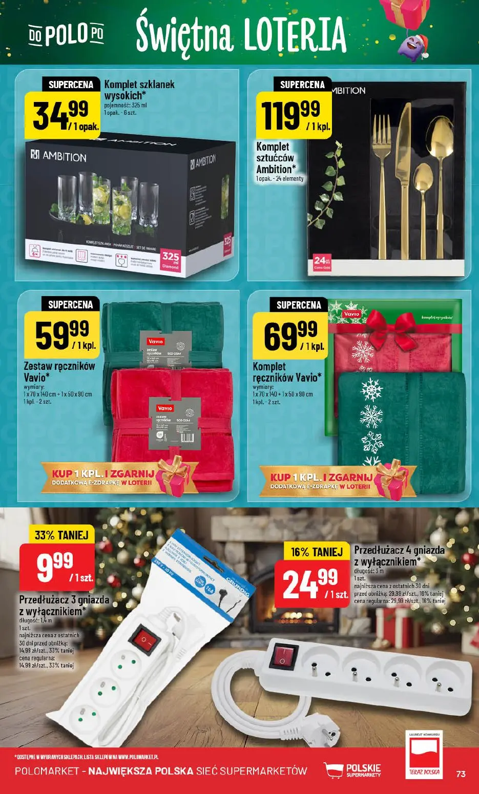 gazetka promocyjna POLOmarket Do Polo po Świętna loteria - Strona 73