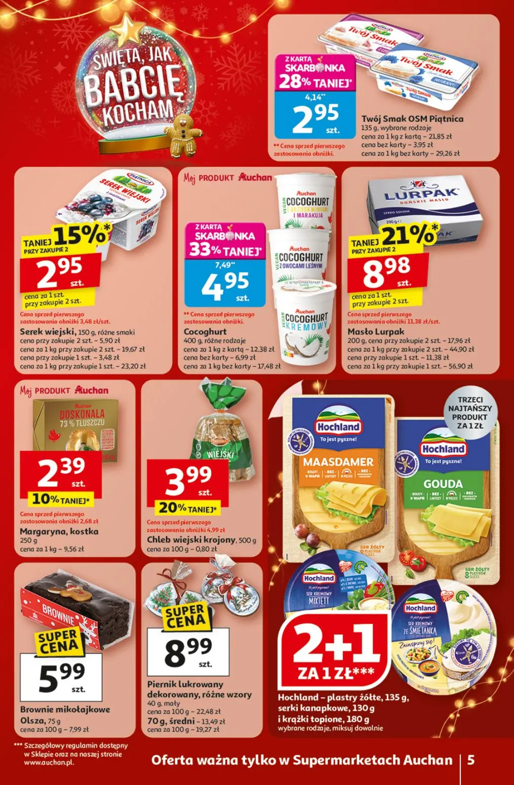 gazetka promocyjna Auchan Supermarket 15000 okazji - Strona 5