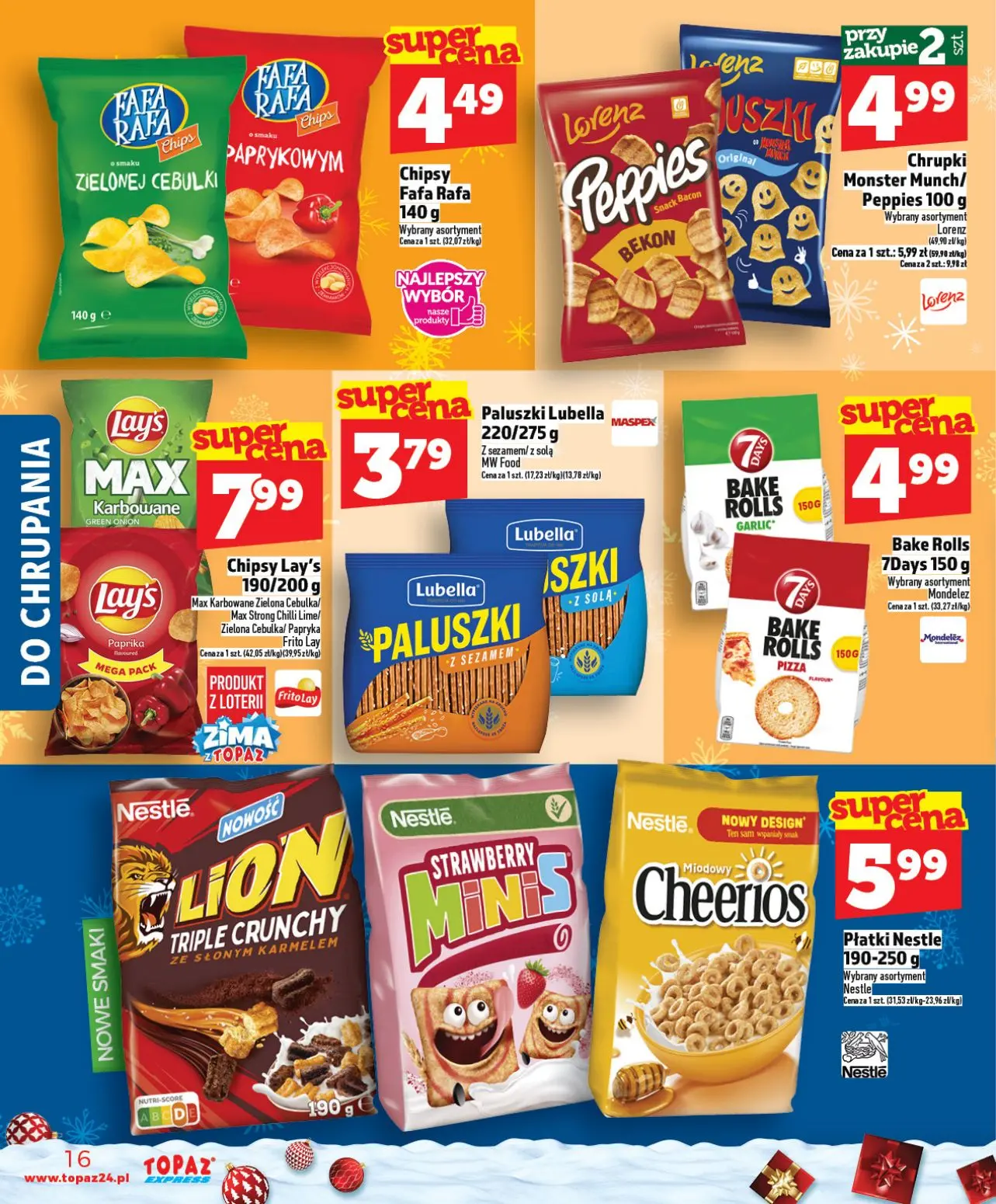 gazetka promocyjna Topaz Express - Strona 16