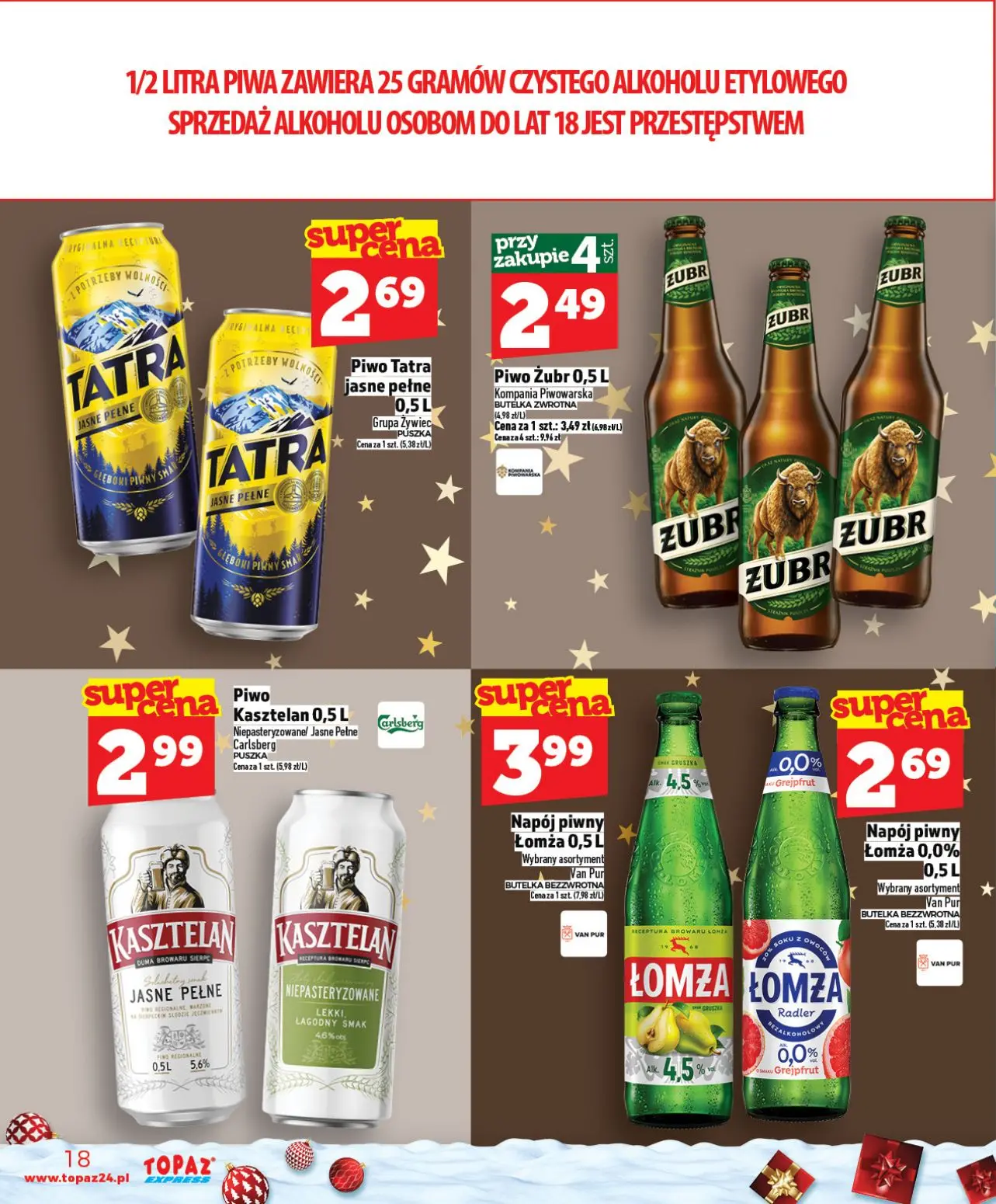 gazetka promocyjna Topaz Express - Strona 18