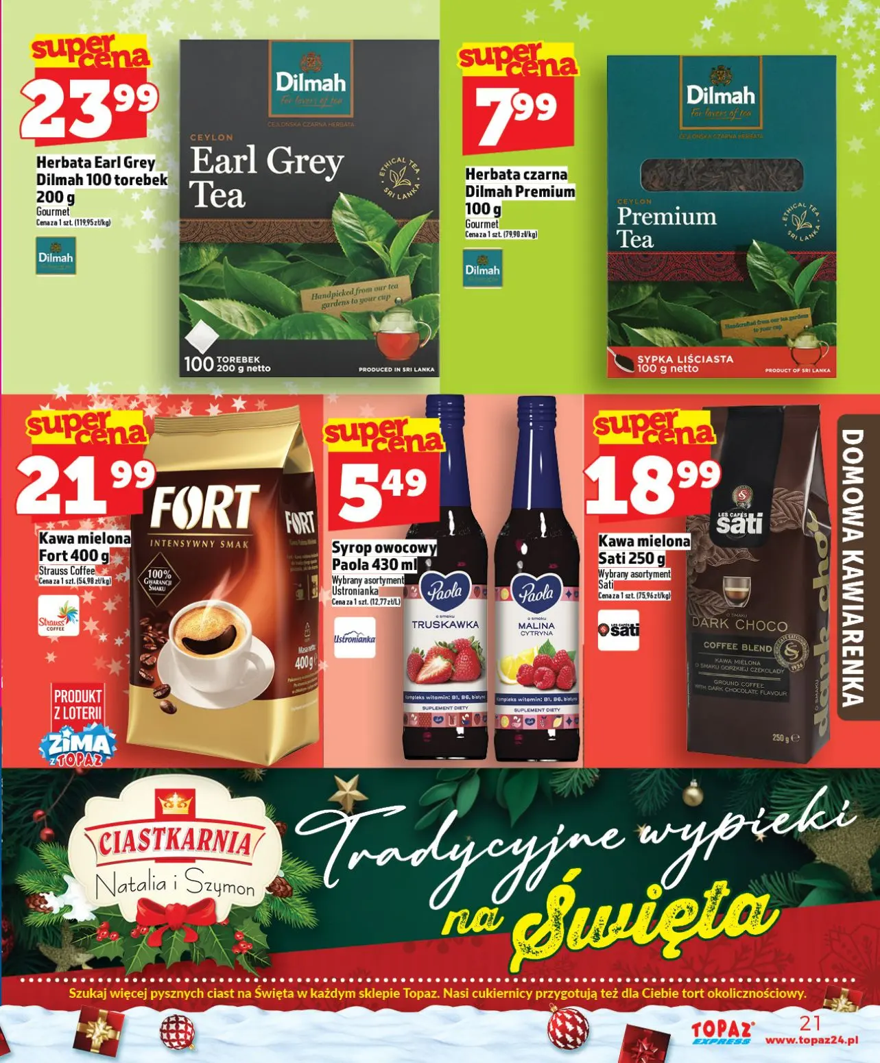 gazetka promocyjna Topaz Express - Strona 21
