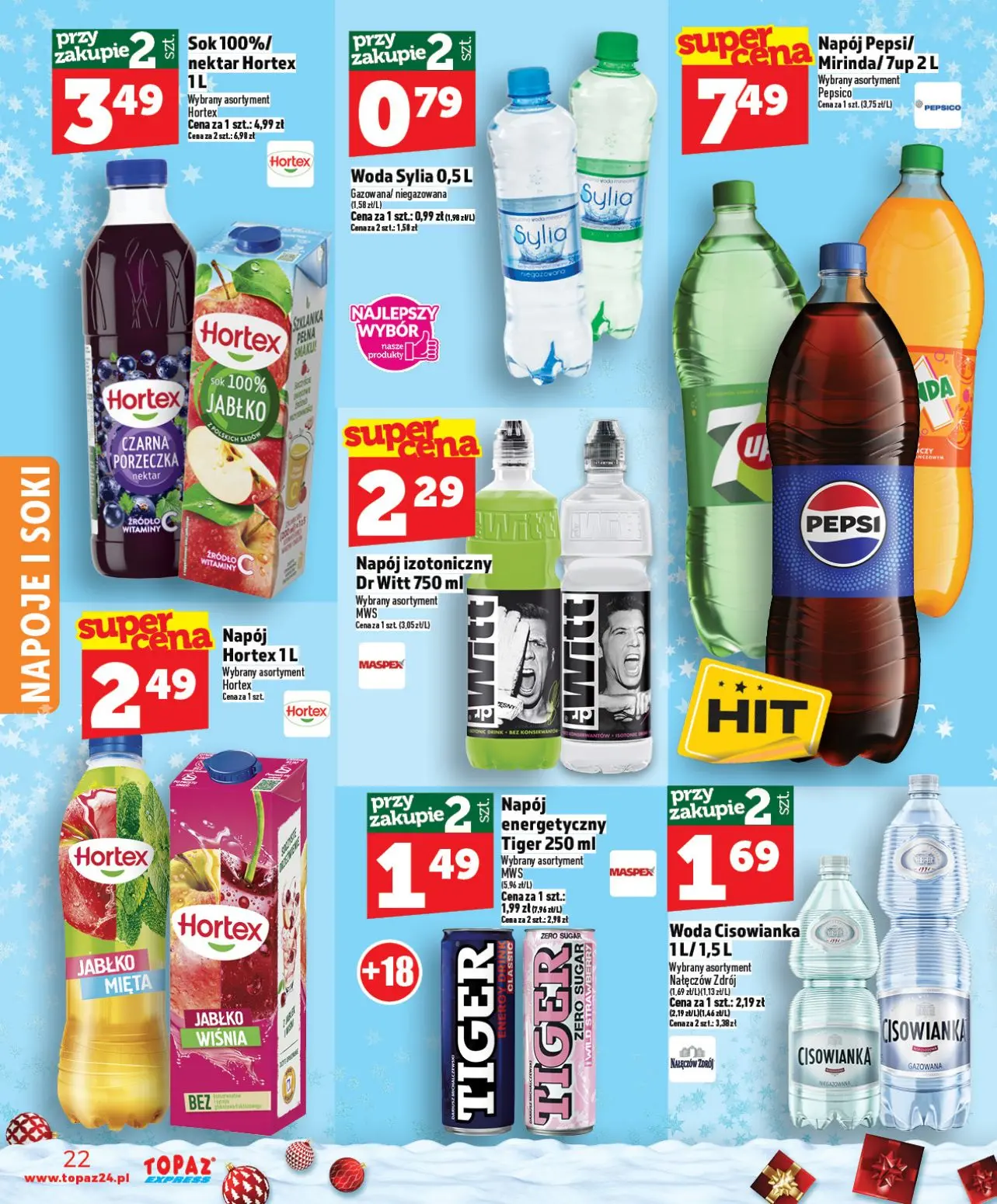 gazetka promocyjna Topaz Express - Strona 22