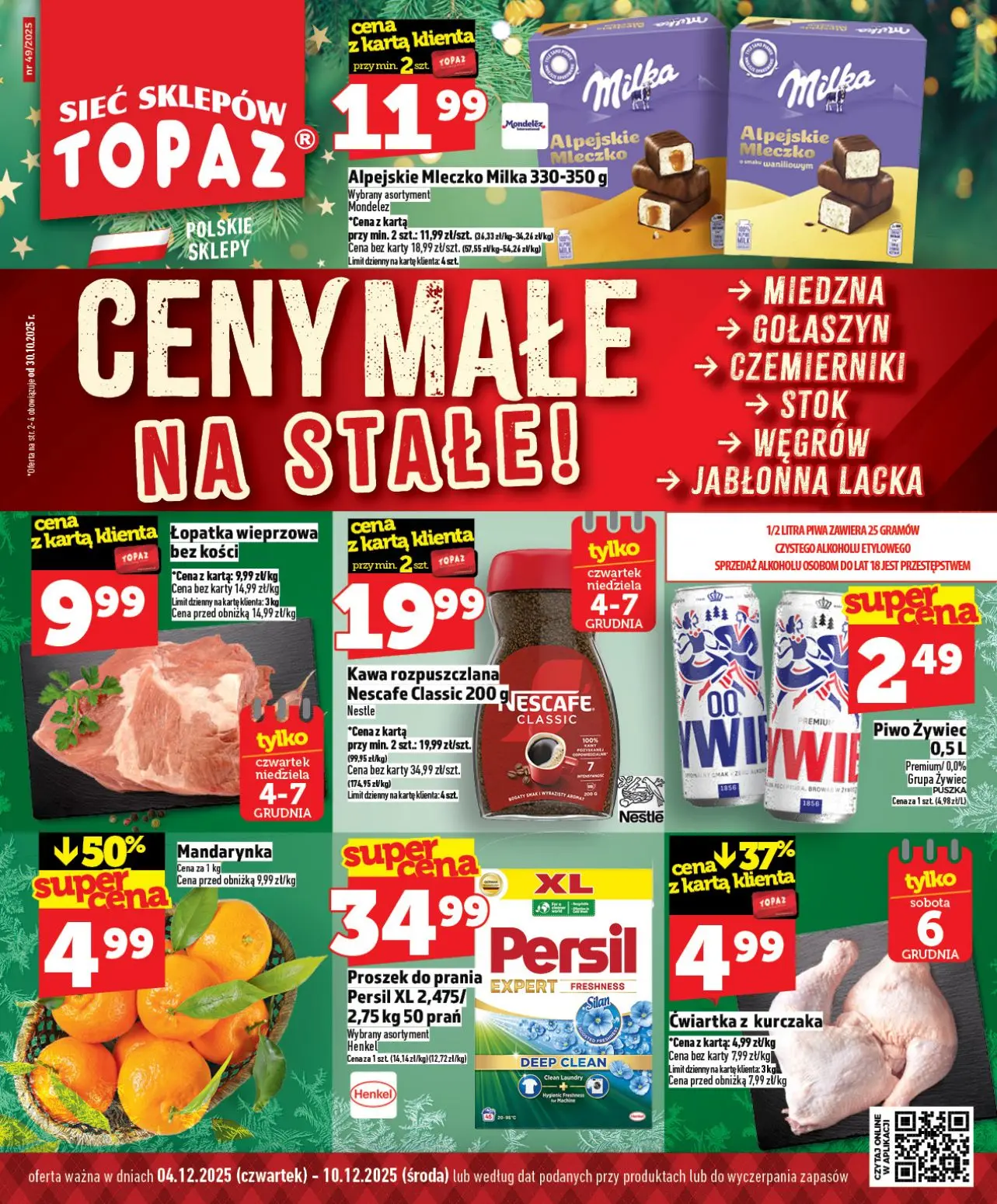 gazetka promocyjna Topaz Ceny małe - Strona 1