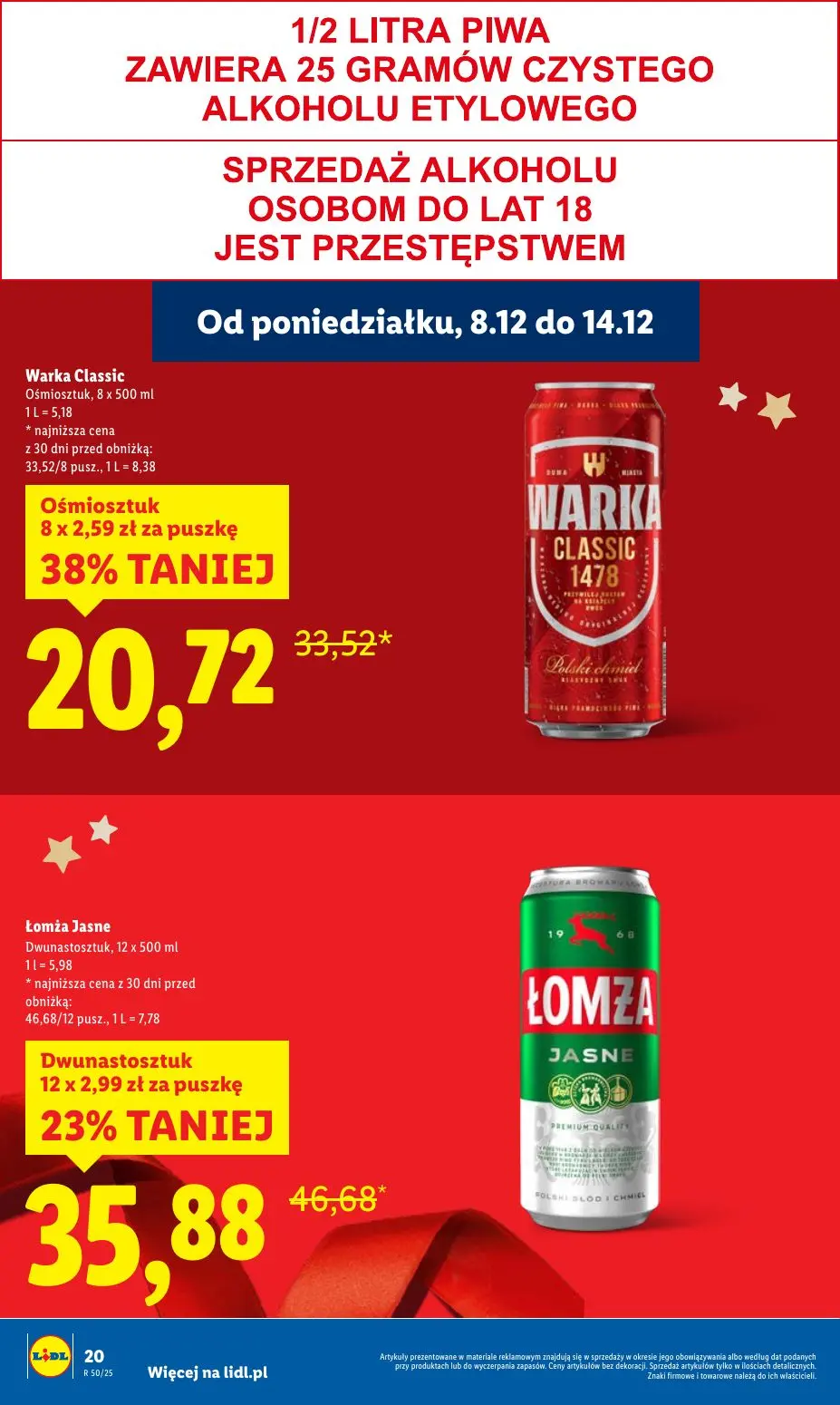 gazetka promocyjna LIDL Od poniedziałku - Strona 20