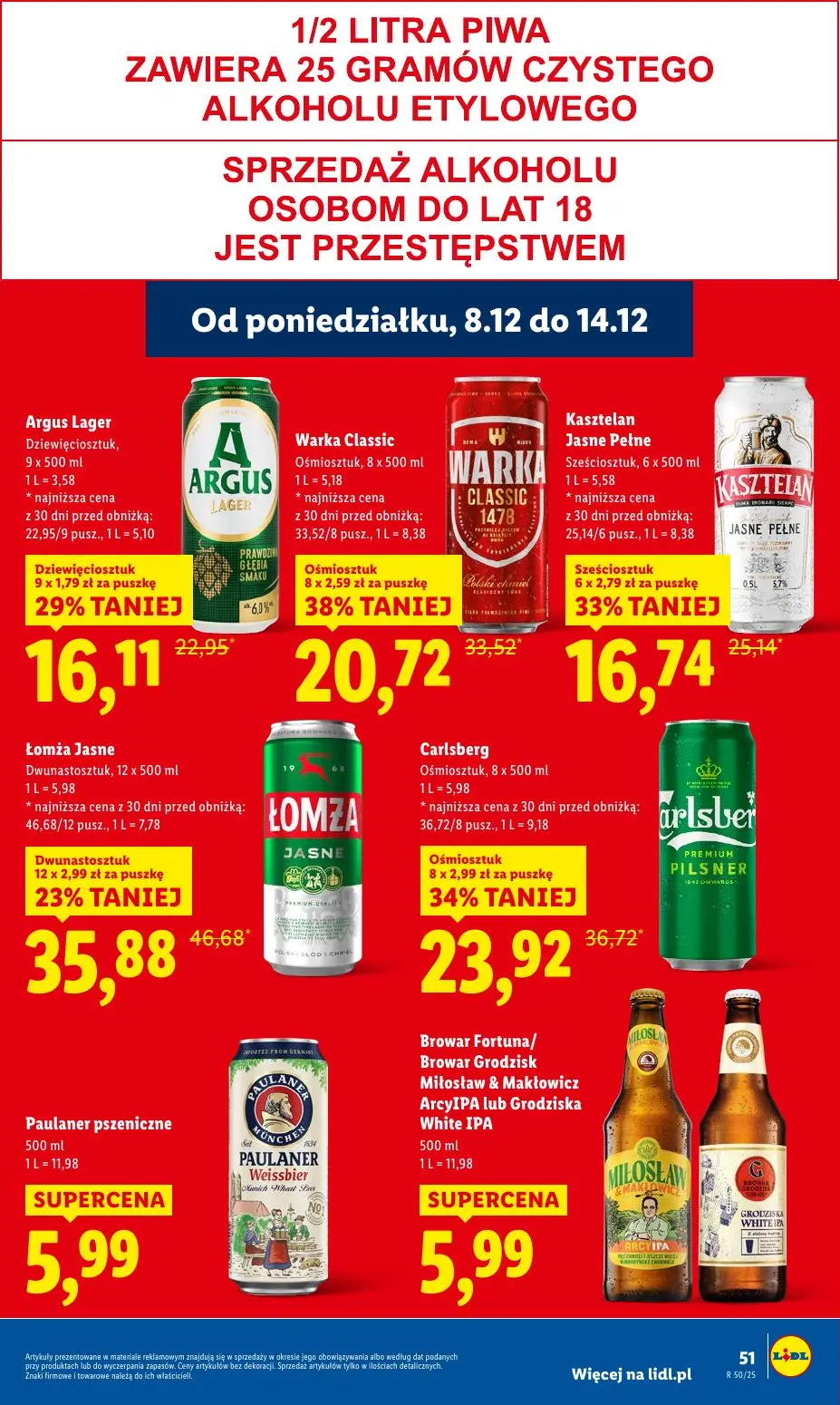 gazetka promocyjna LIDL Od poniedziałku - Strona 59