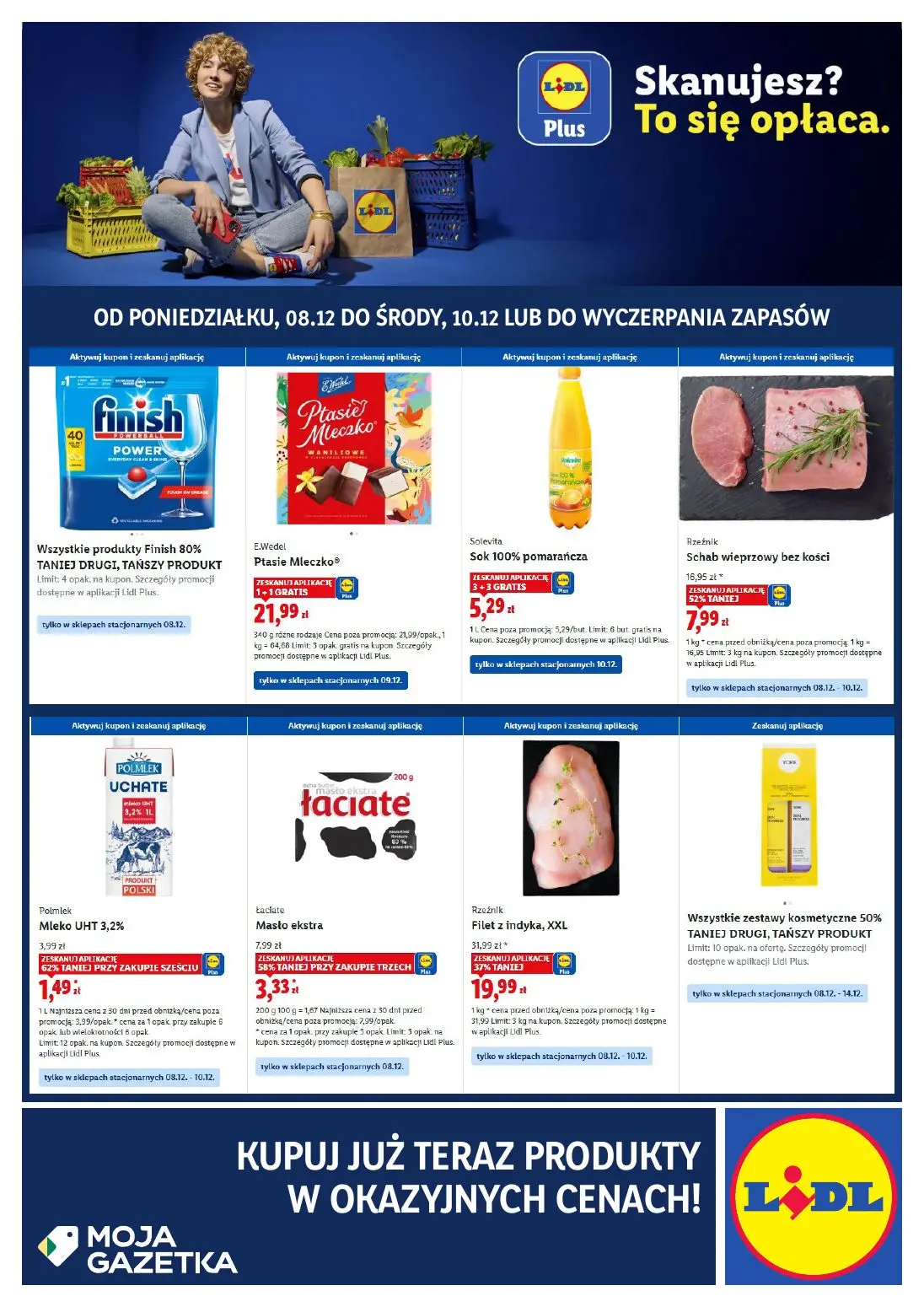 gazetka promocyjna LIDL Lidl plus. Skanujesz - To się opłaca - Strona 1