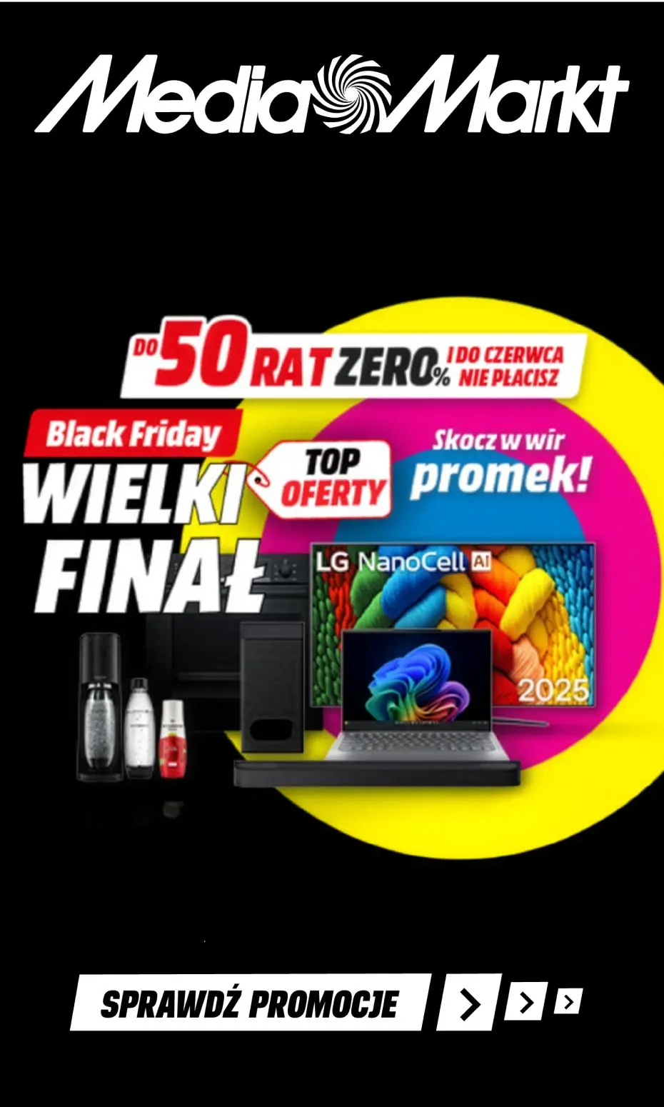 gazetka promocyjna Media Markt WIELKI FINAŁ BLACK WEEKS!! - Strona 1