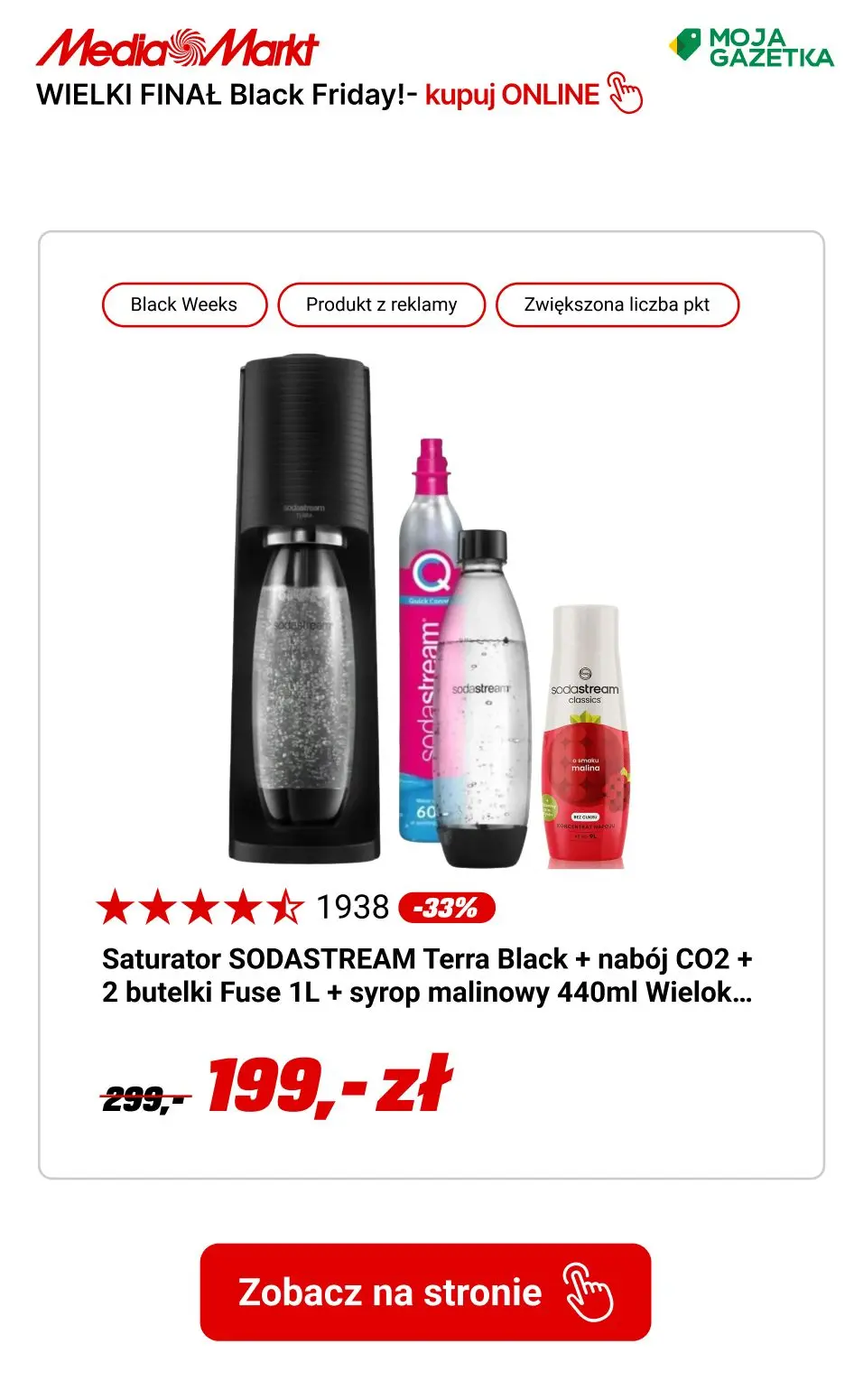 gazetka promocyjna Media Markt WIELKI FINAŁ BLACK WEEKS!! - Strona 13