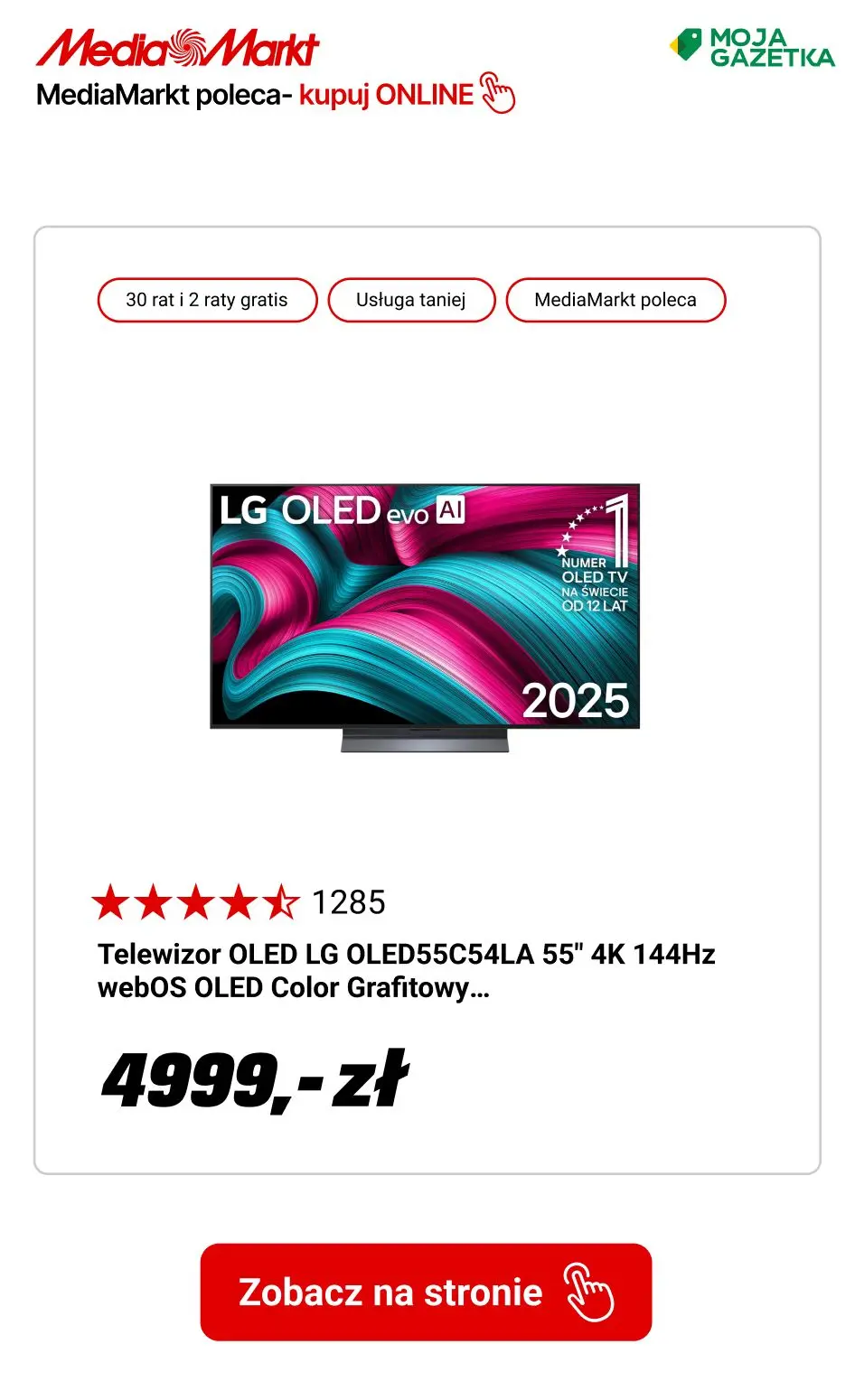 gazetka promocyjna Media Markt Media Markt POLECA!!!! - Strona 7