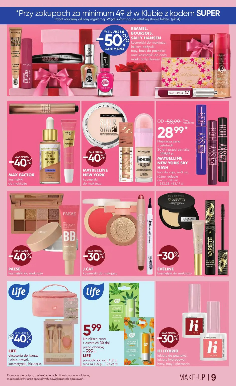 gazetka promocyjna SUPER-PHARM Recepta na piękno - Strona 9