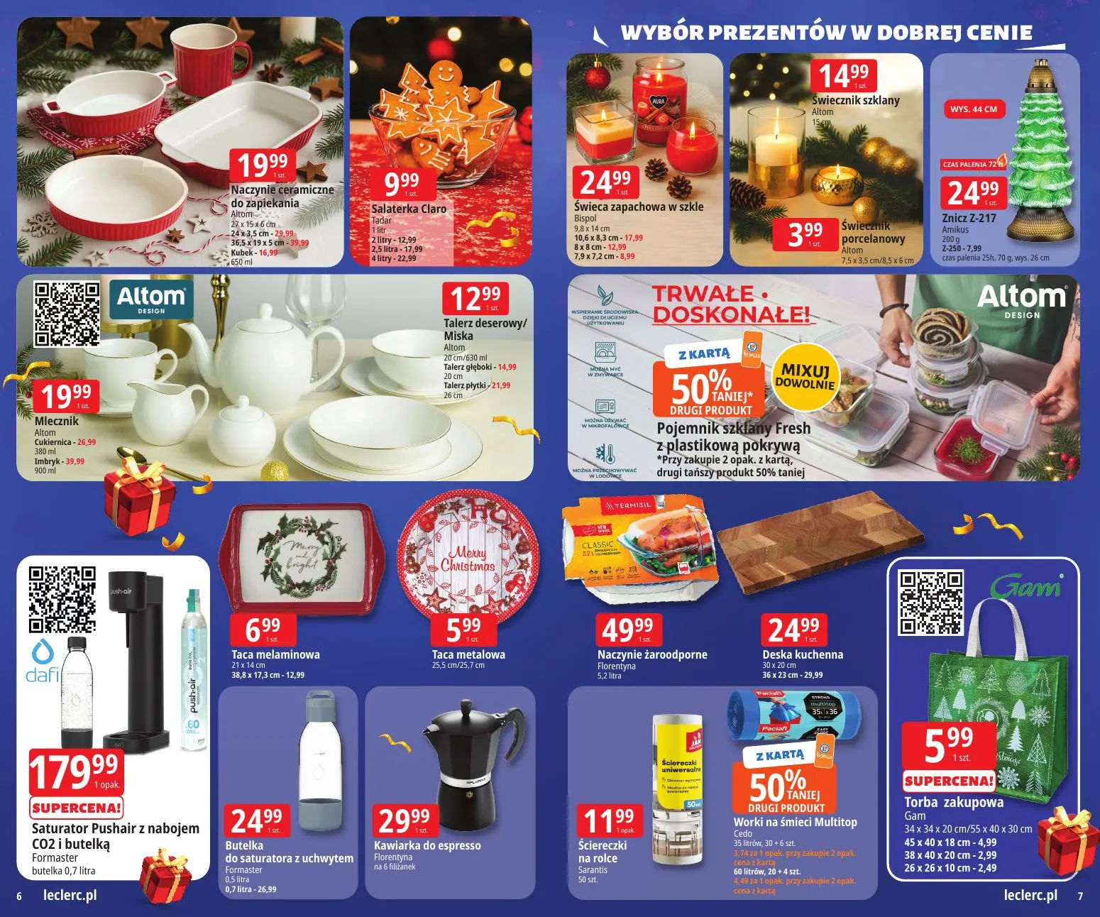 gazetka promocyjna E.Leclerc Wybór prezentów w dobrej cenie - Strona 4