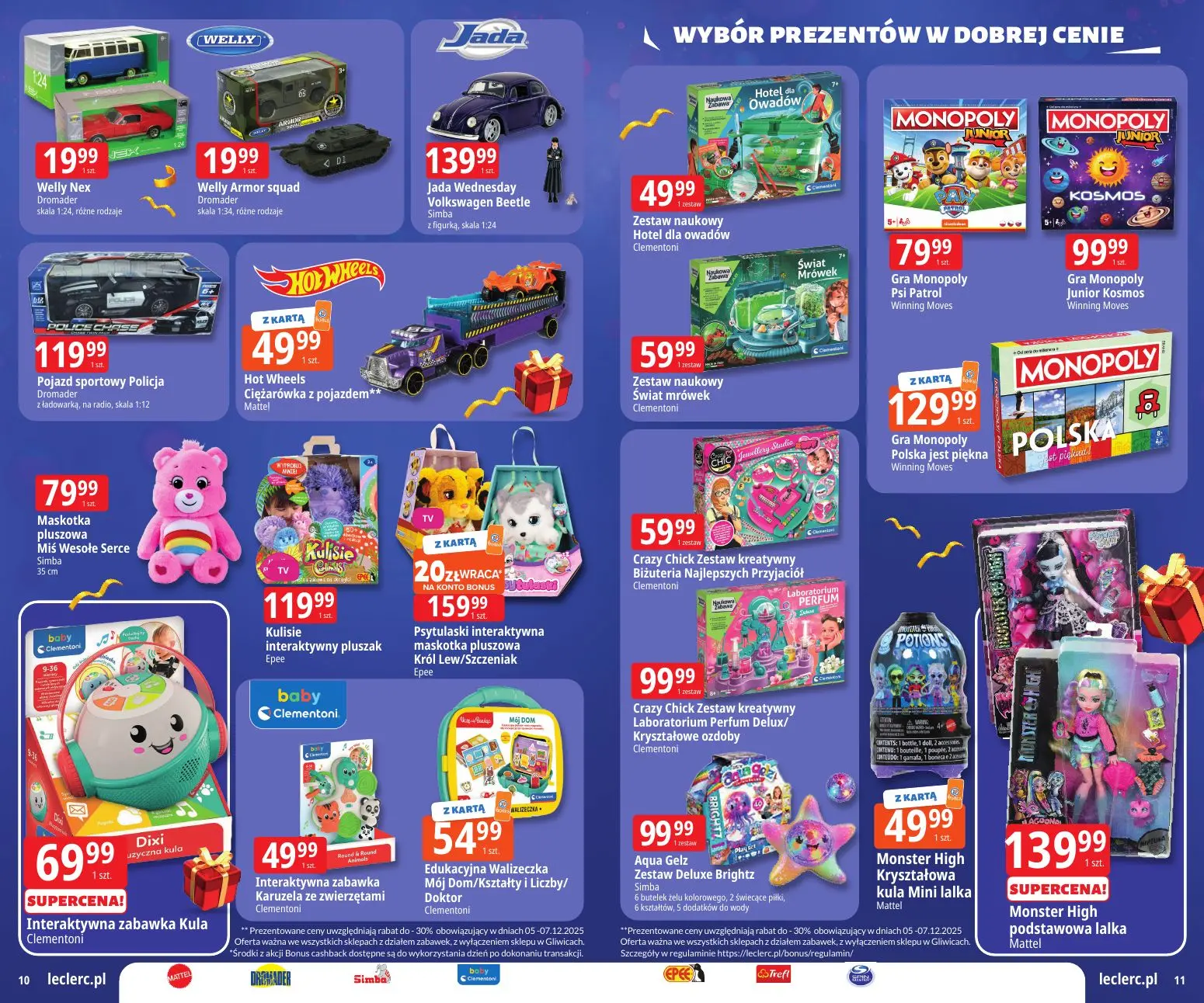 gazetka promocyjna E.Leclerc Wybór prezentów w dobrej cenie - Strona 6