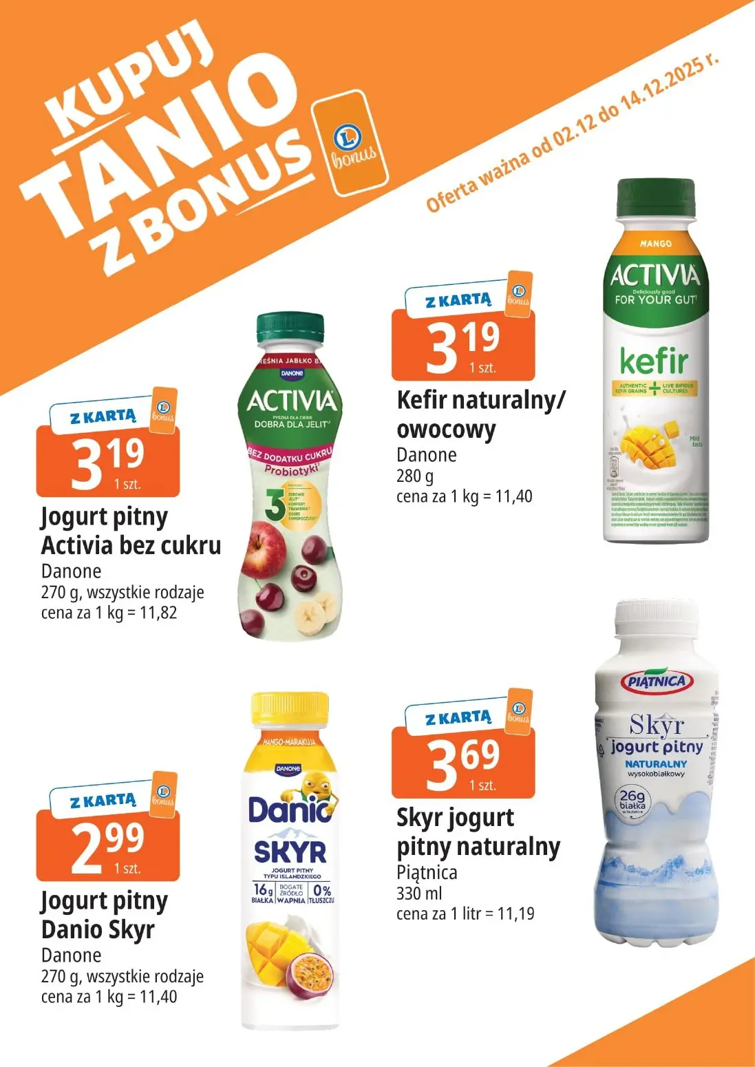 gazetka promocyjna E.Leclerc Bonus skanujesz kasę zyskujesz! - Strona 3