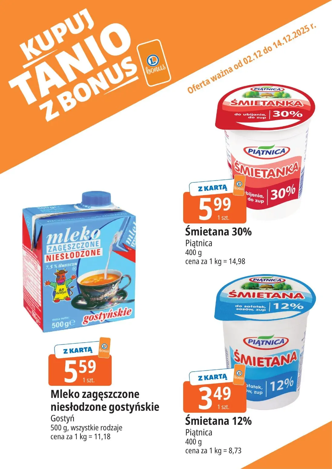 gazetka promocyjna E.Leclerc Bonus skanujesz kasę zyskujesz! - Strona 4