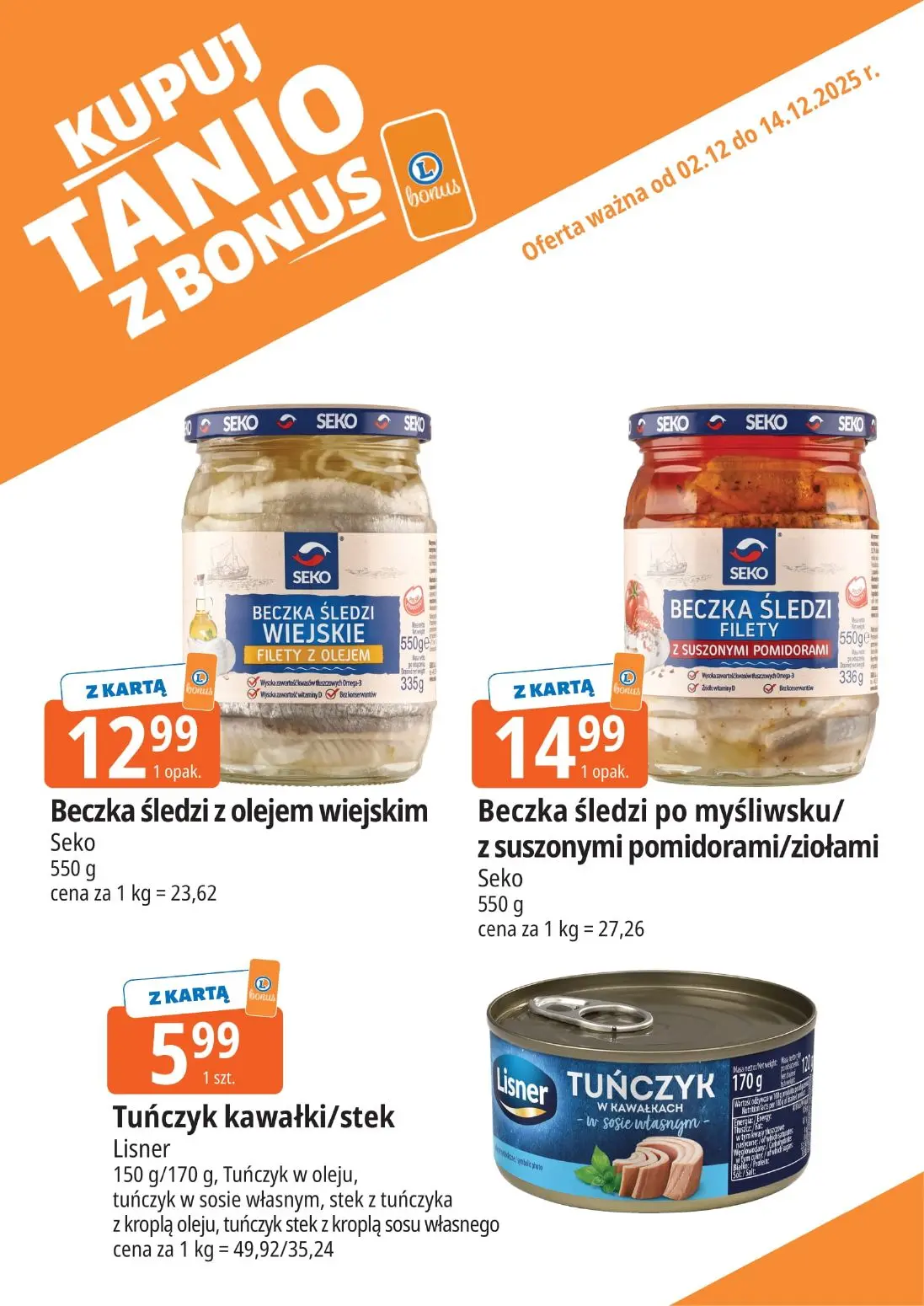 gazetka promocyjna E.Leclerc Bonus skanujesz kasę zyskujesz! - Strona 12