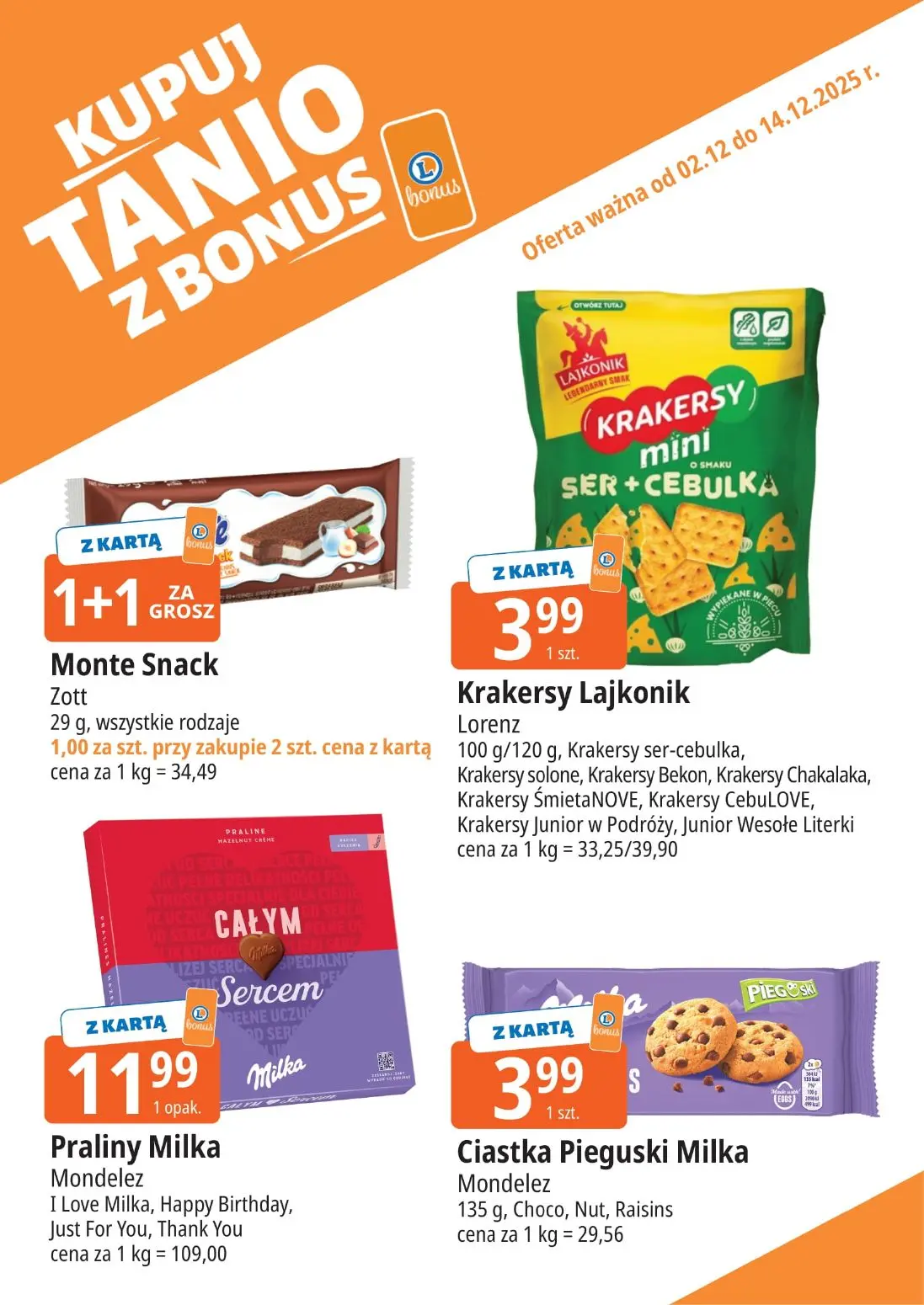 gazetka promocyjna E.Leclerc Bonus skanujesz kasę zyskujesz! - Strona 14