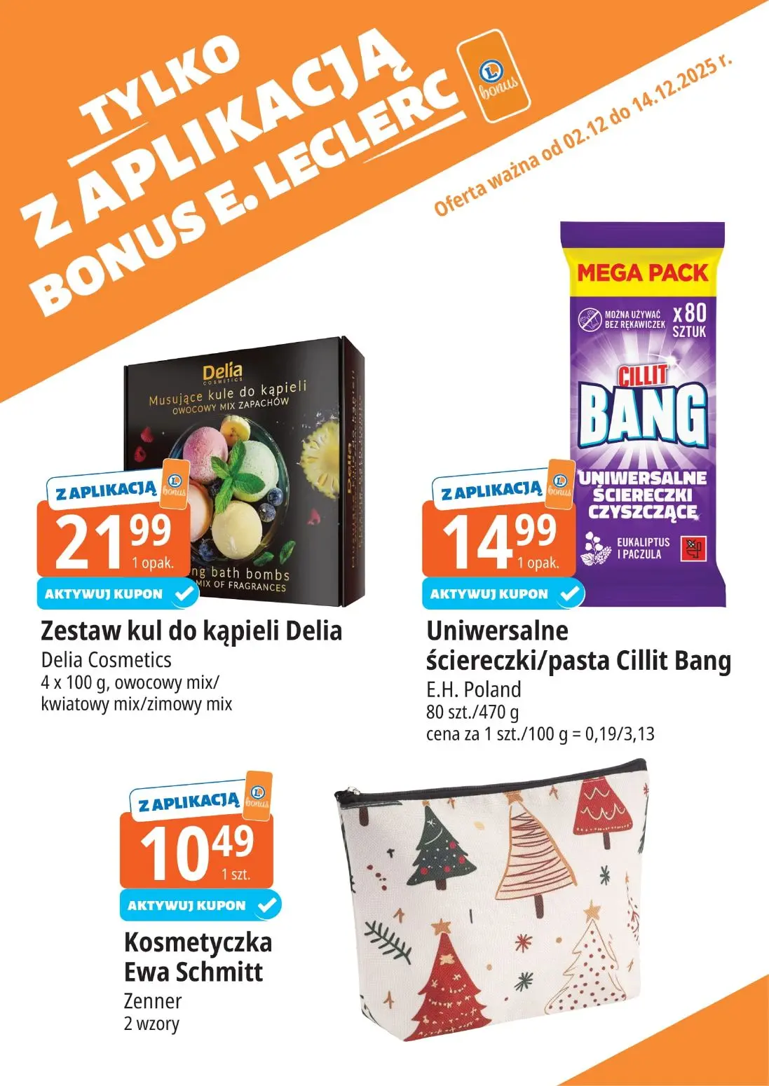 gazetka promocyjna E.Leclerc Bonus skanujesz kasę zyskujesz! - Strona 19