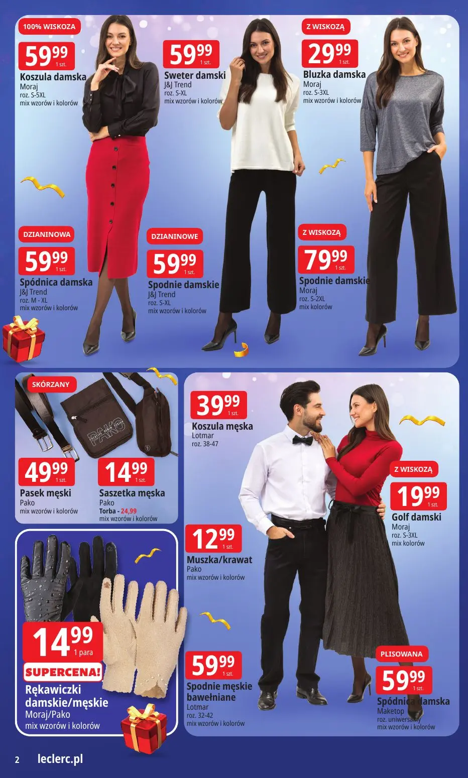 gazetka promocyjna E.Leclerc Wybór prezentów w dobrej cenie - Strona 2