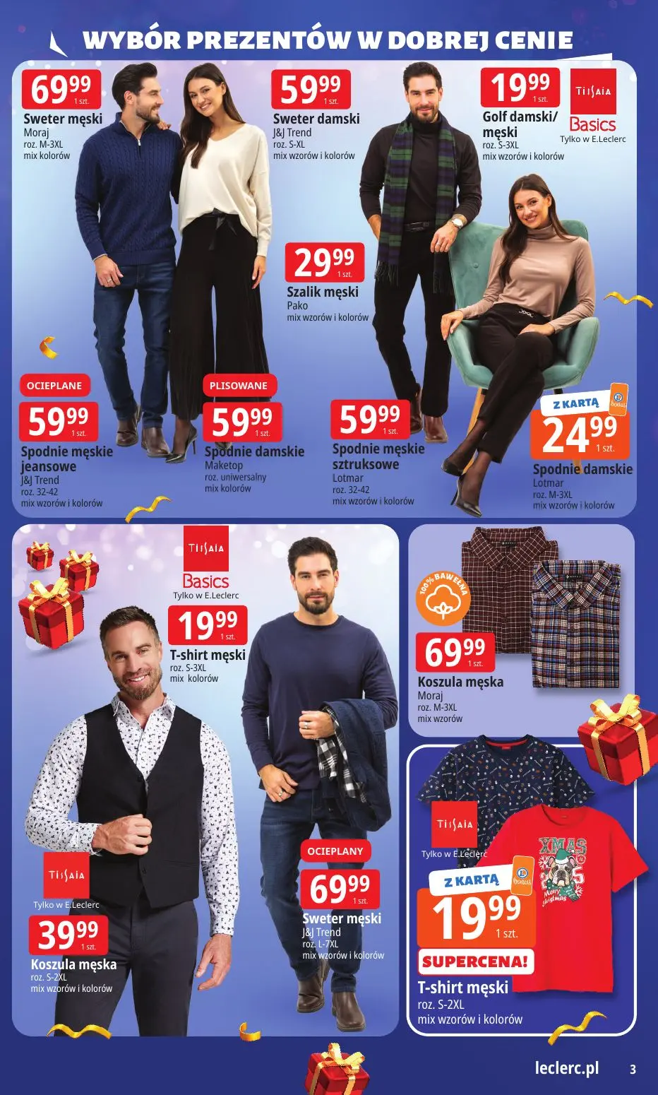 gazetka promocyjna E.Leclerc Wybór prezentów w dobrej cenie - Strona 3