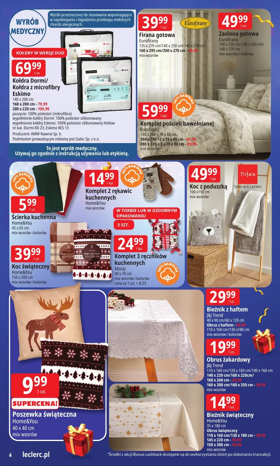 gazetka promocyjna E.Leclerc Wybór prezentów w dobrej cenie - Strona 4