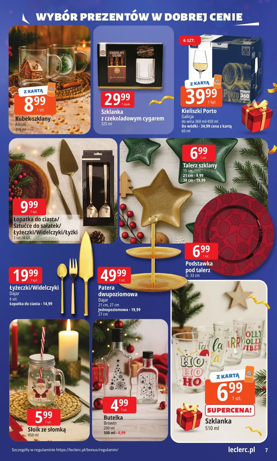 gazetka promocyjna E.Leclerc Wybór prezentów w dobrej cenie - Strona 7