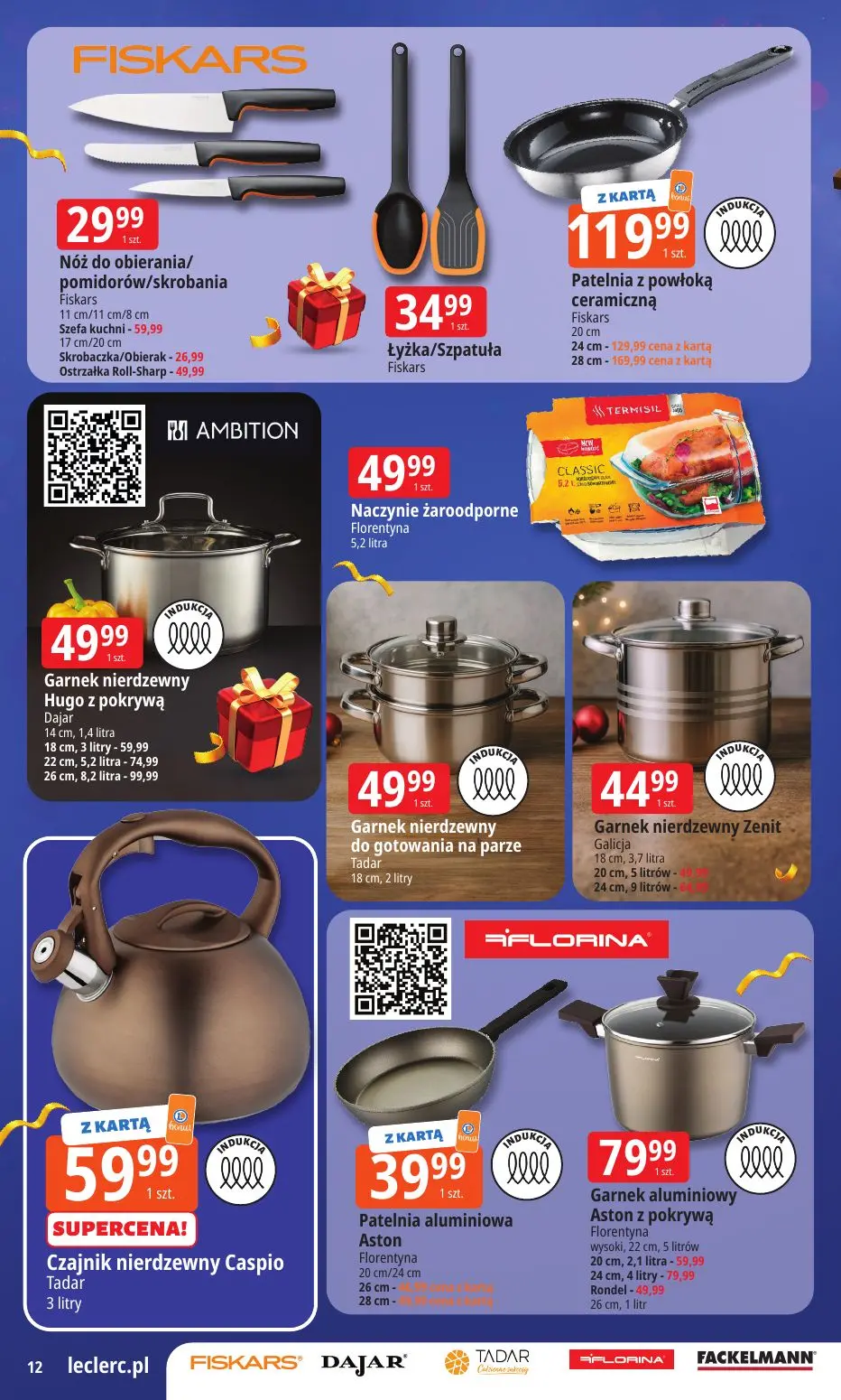 gazetka promocyjna E.Leclerc Wybór prezentów w dobrej cenie - Strona 12