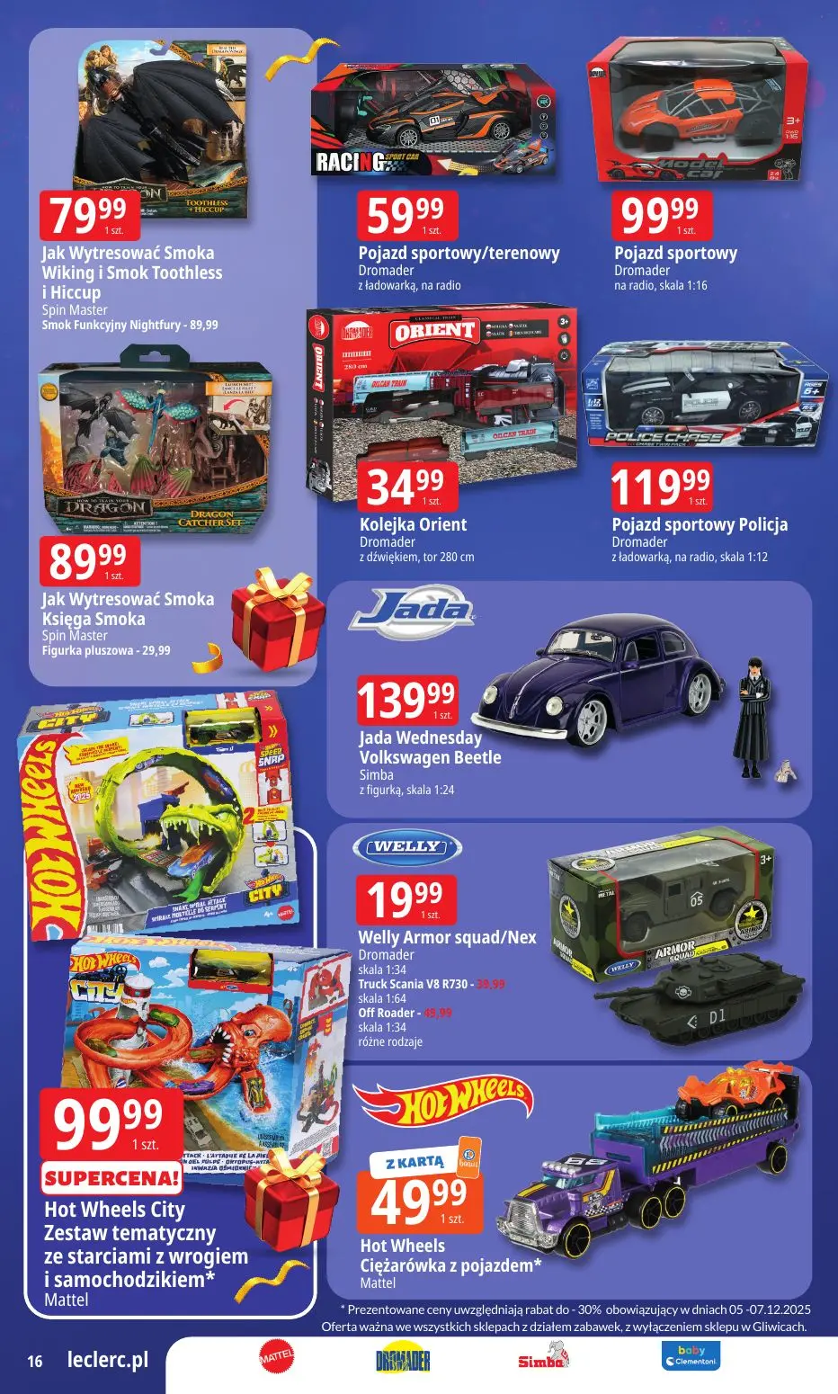 gazetka promocyjna E.Leclerc Wybór prezentów w dobrej cenie - Strona 16
