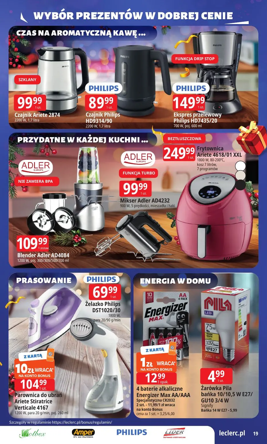 gazetka promocyjna E.Leclerc Wybór prezentów w dobrej cenie - Strona 19