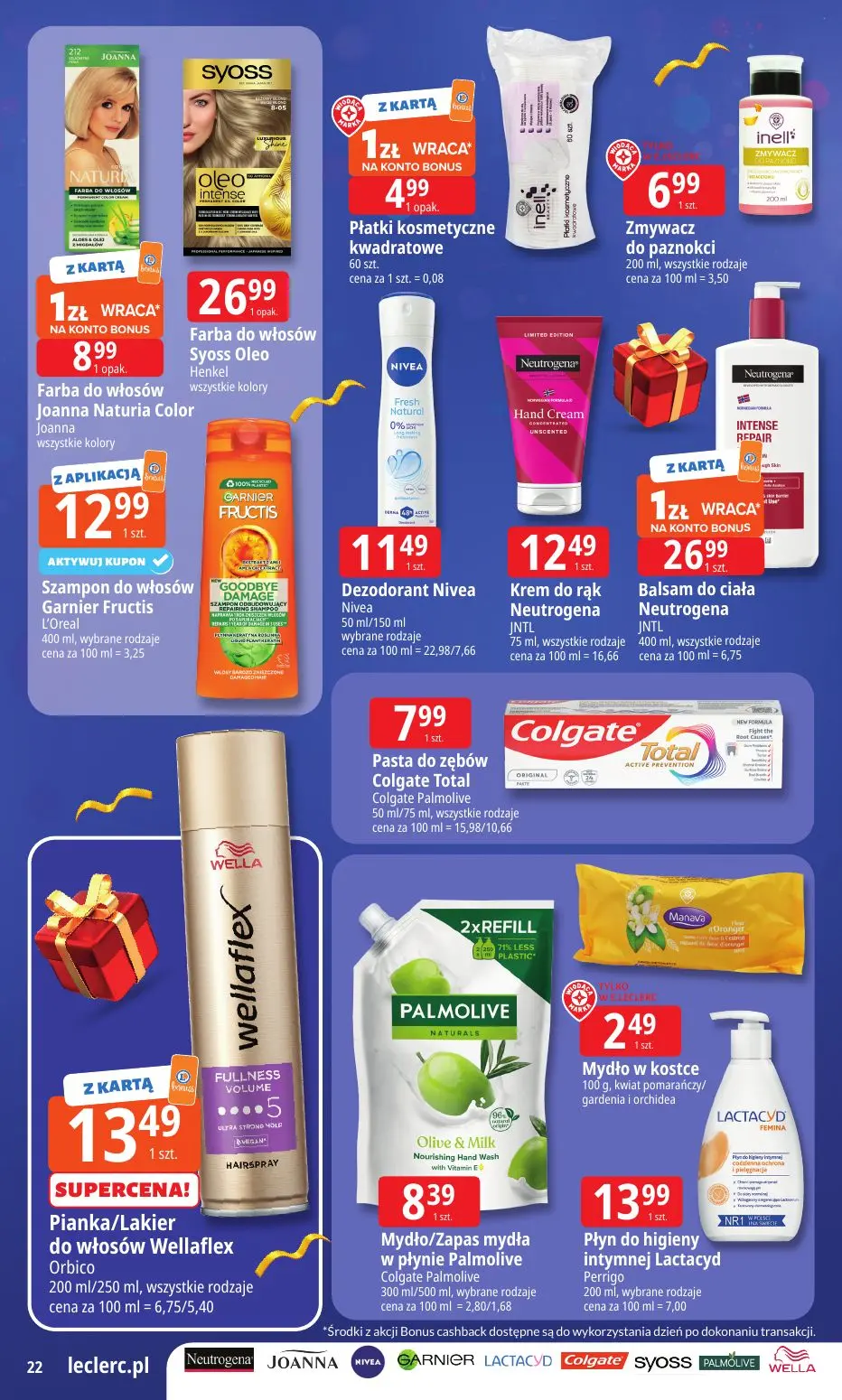 gazetka promocyjna E.Leclerc Wybór prezentów w dobrej cenie - Strona 22