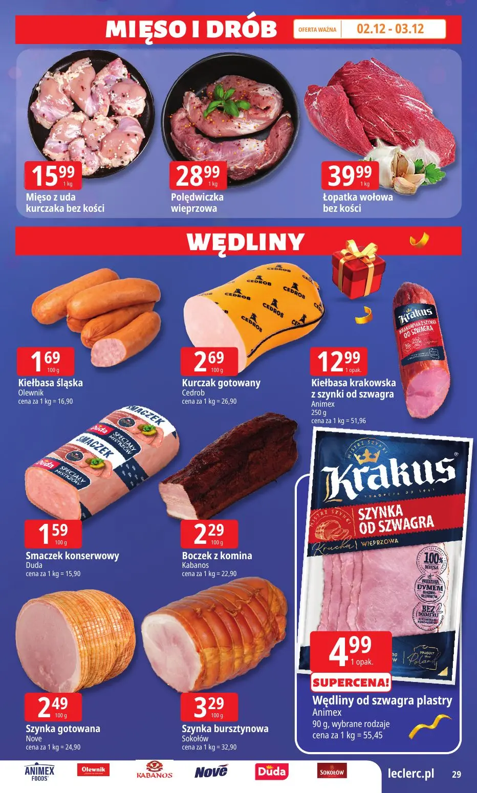 gazetka promocyjna E.Leclerc Wybór prezentów w dobrej cenie - Strona 29