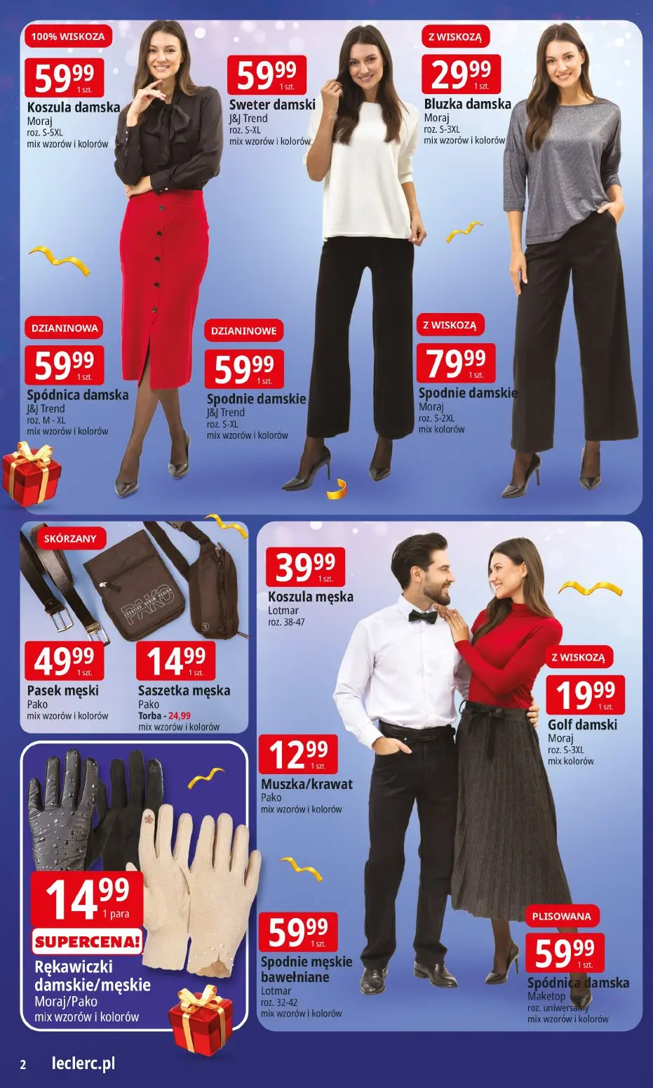 gazetka promocyjna E.Leclerc Wybór prezentów w dobrej cenie - Strona 2